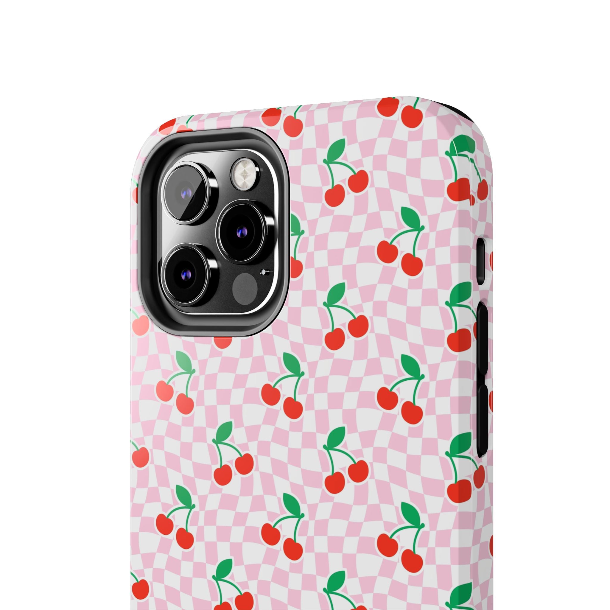 Pink Checkered Cherries