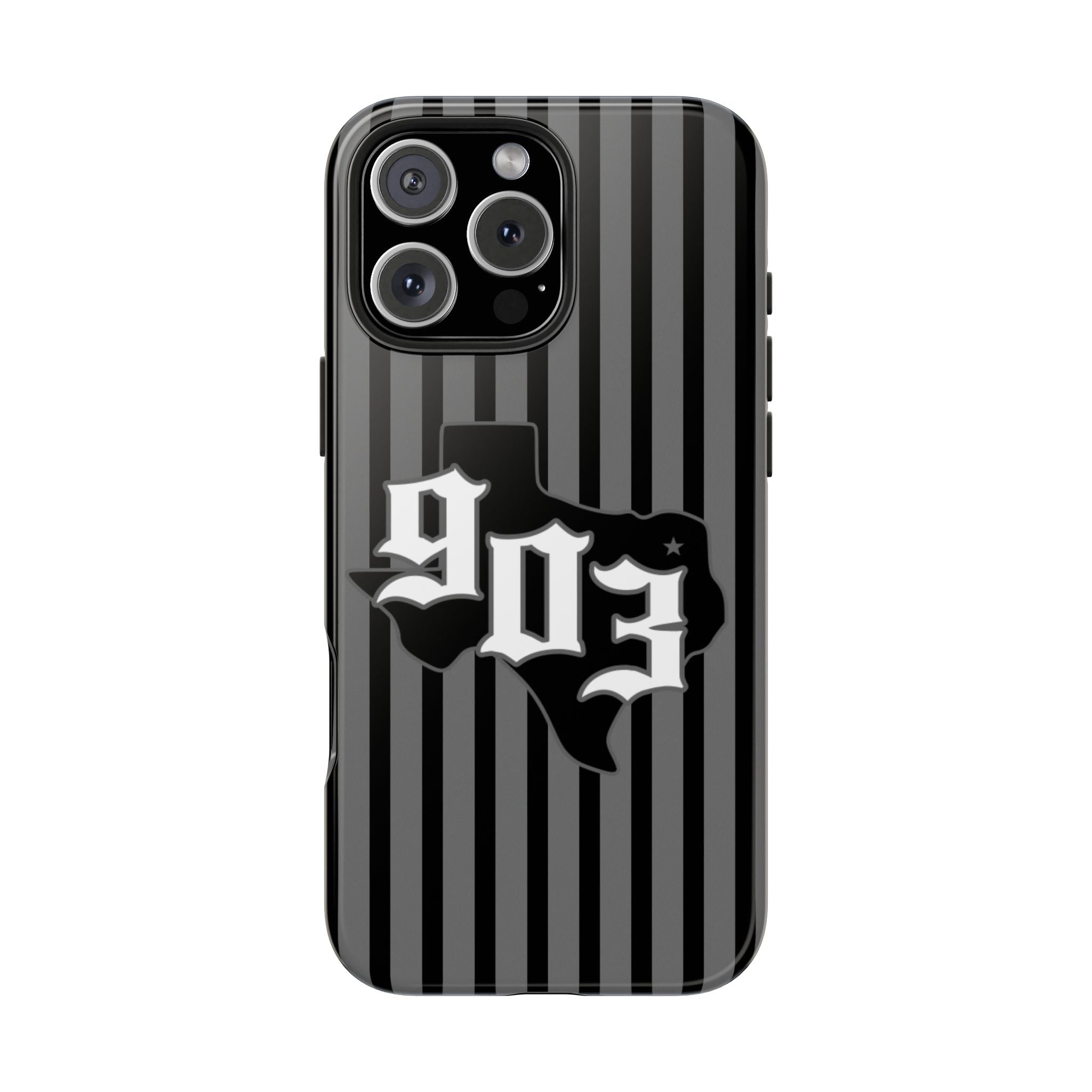 903- Black Pinstripe