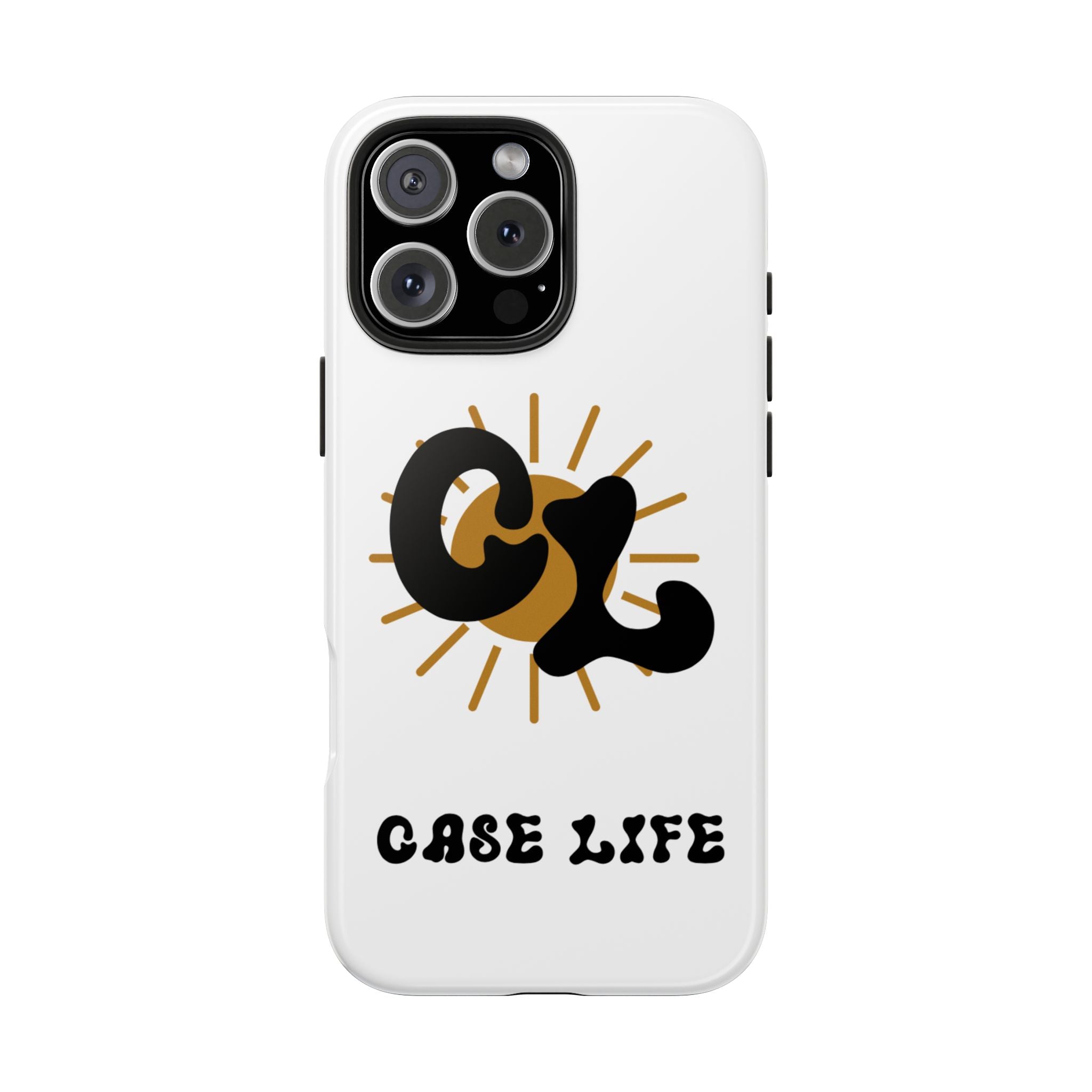 White Case Life Phone Case