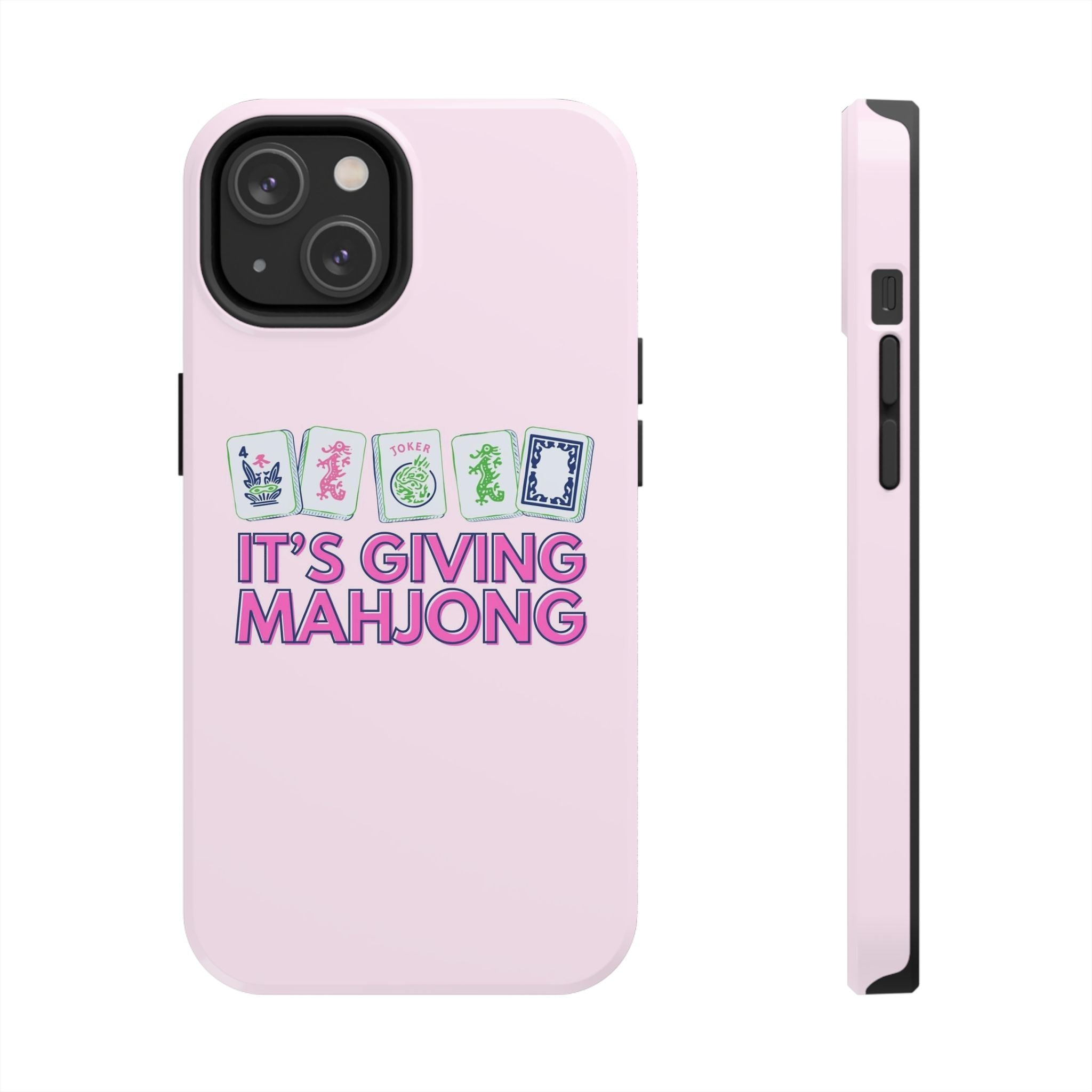 Mahjong- Pink