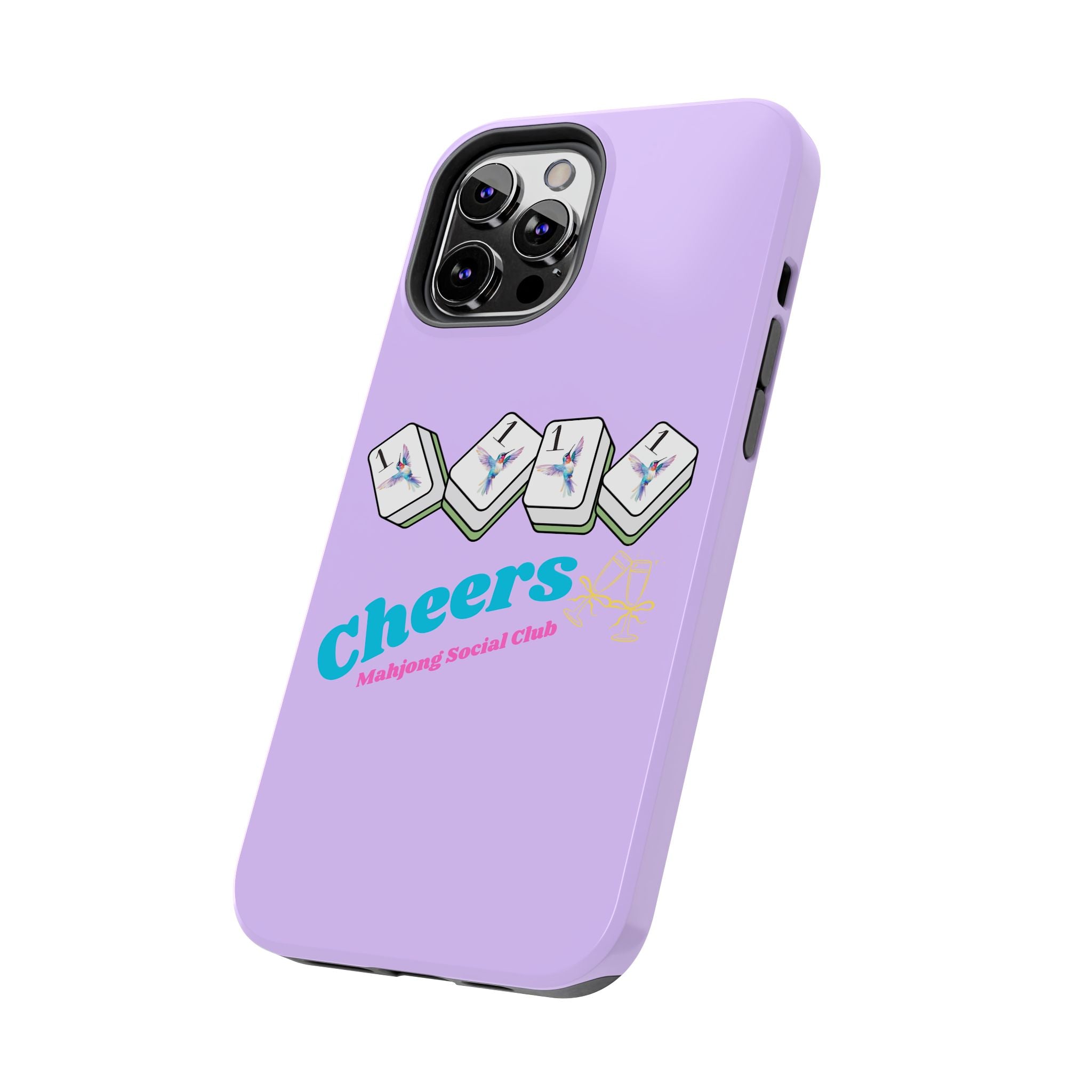 Mahjong Cheers- Purple