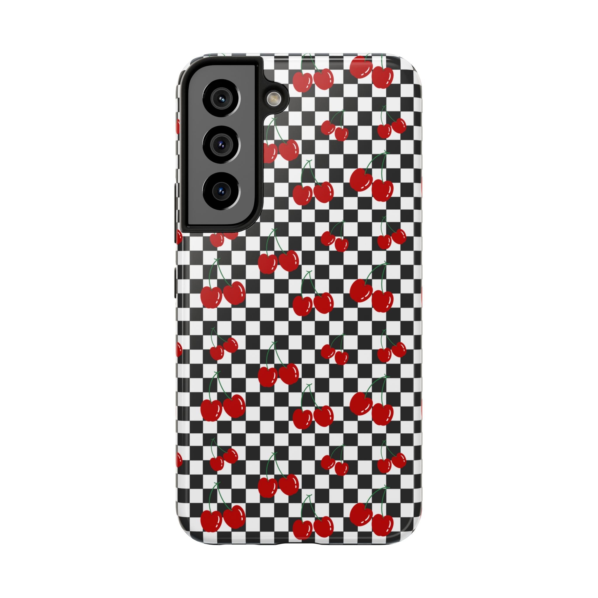 Black and White Checkered Cherries
