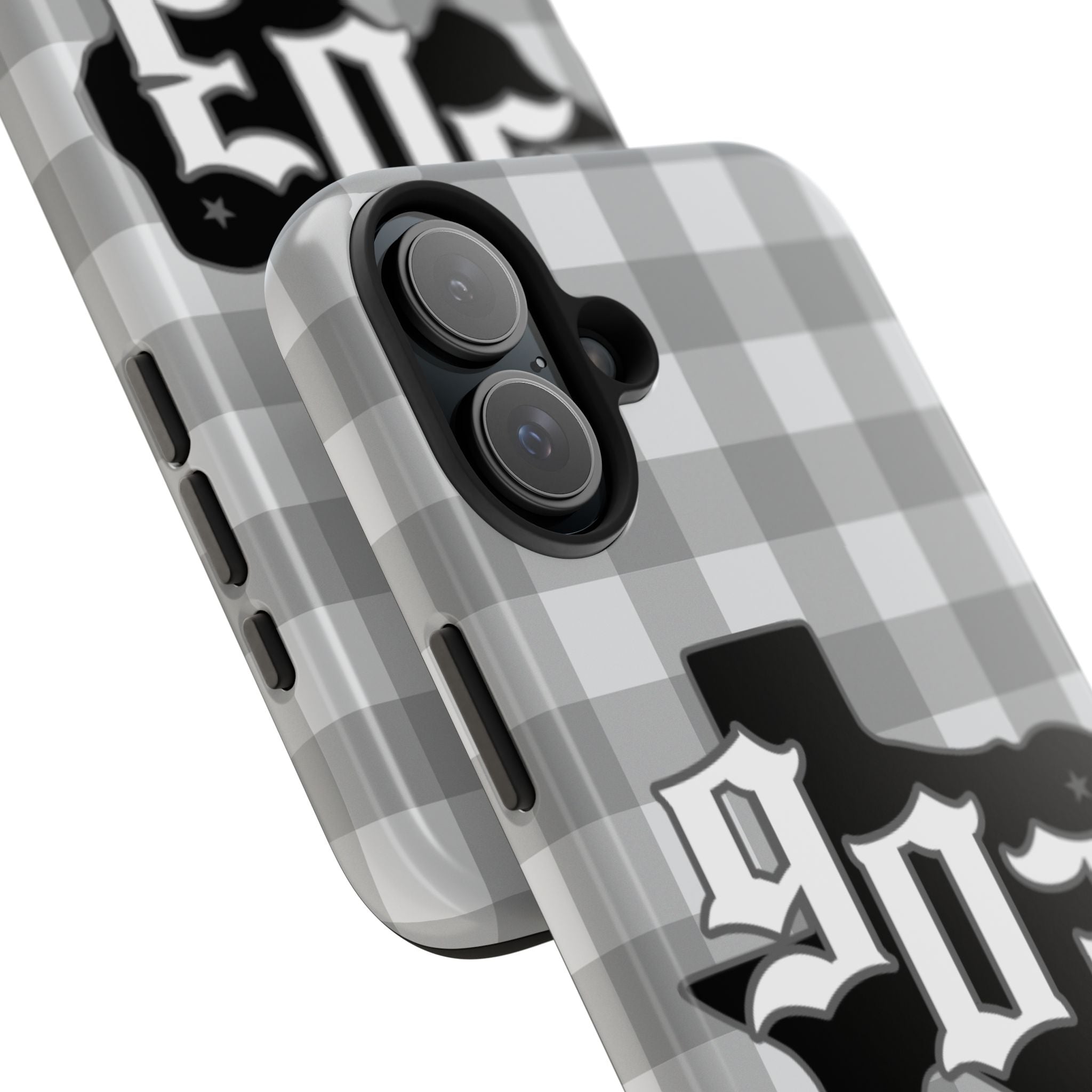 903- Gray Checkered