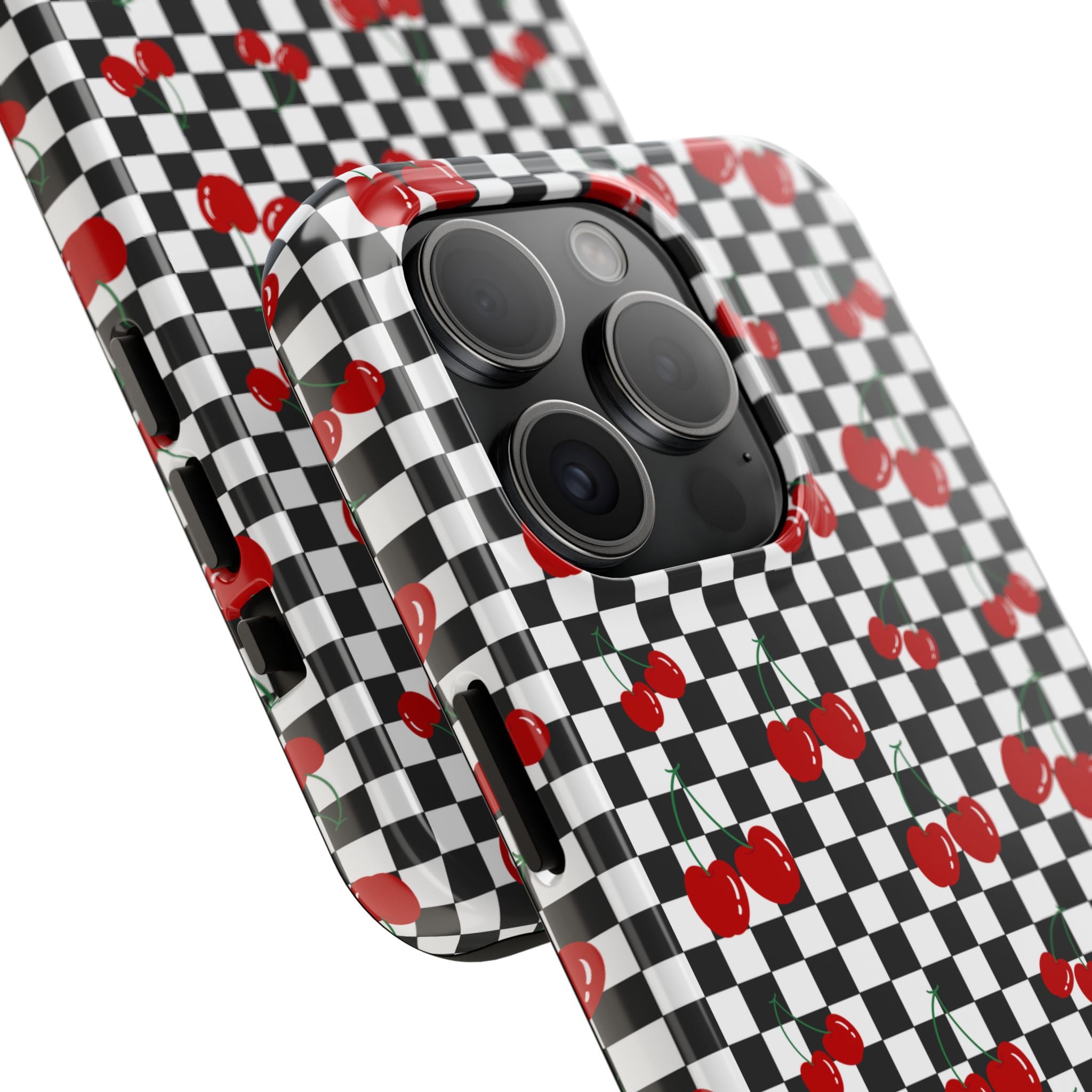 Black and White Checkered Cherries