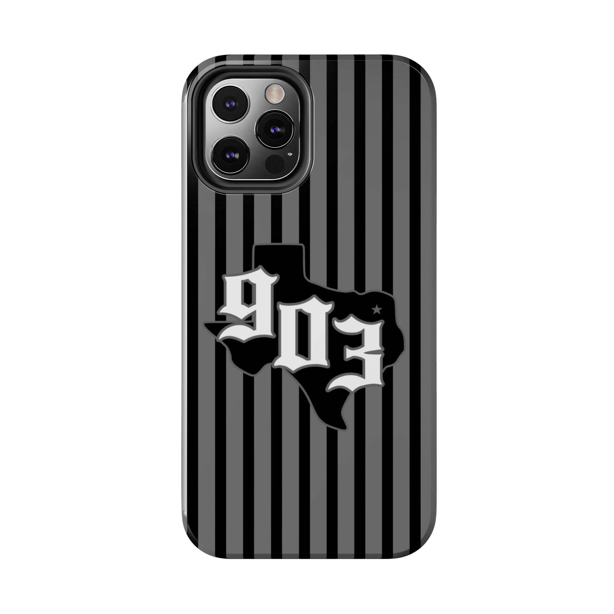 903- Black Pinstripe