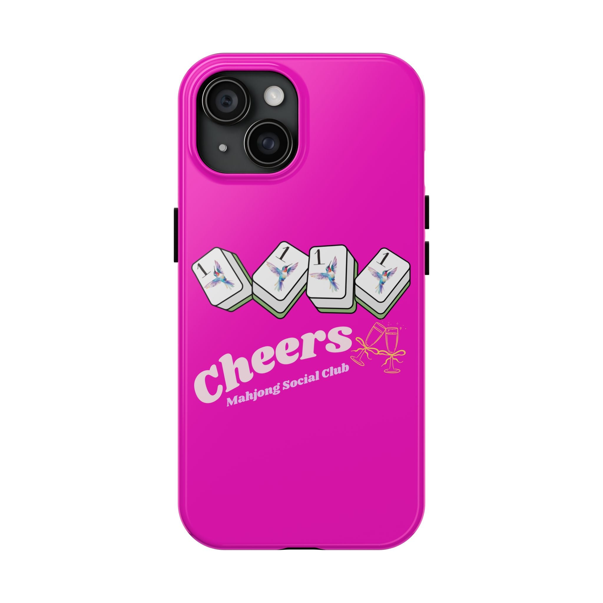 Mahjong Cheers- Pink