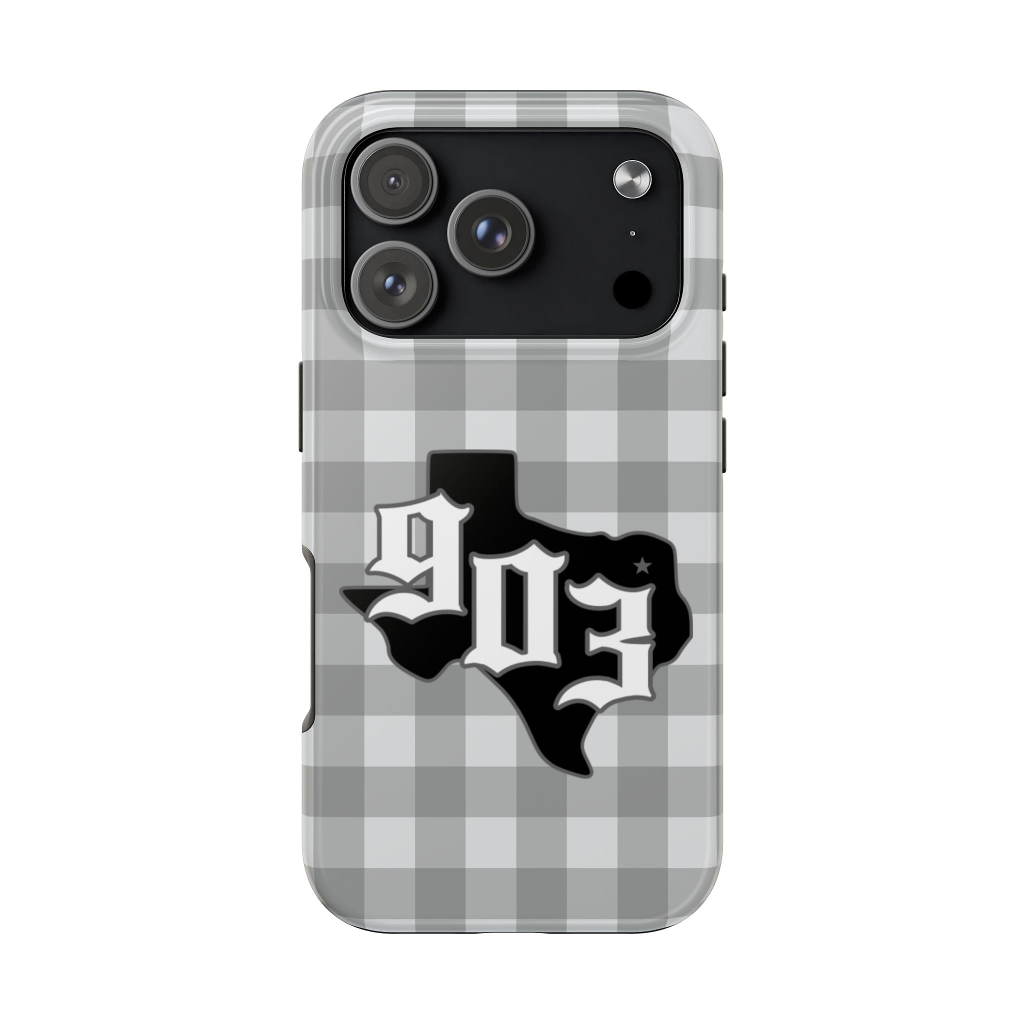 903- Gray Checkered