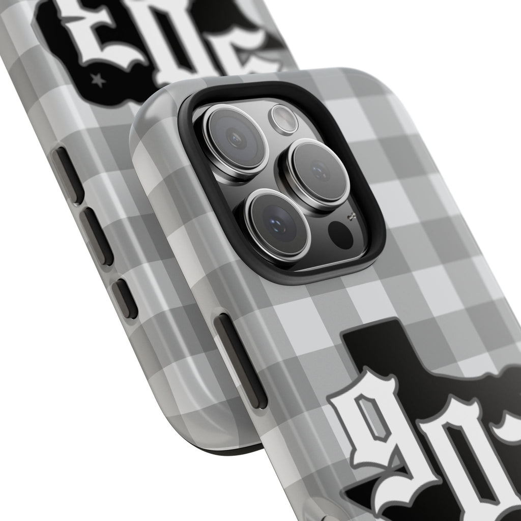 903- Gray Checkered