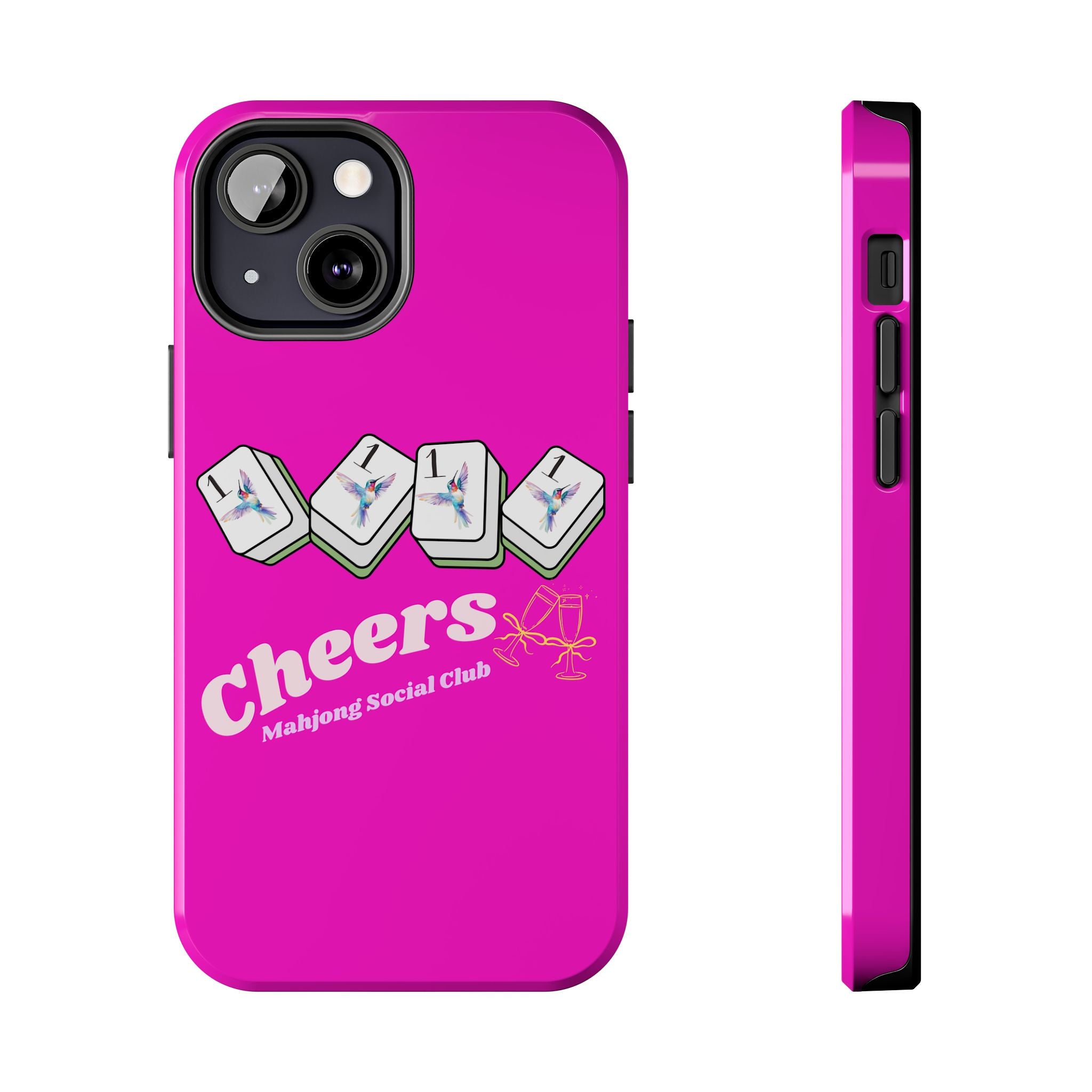 Mahjong Cheers- Pink