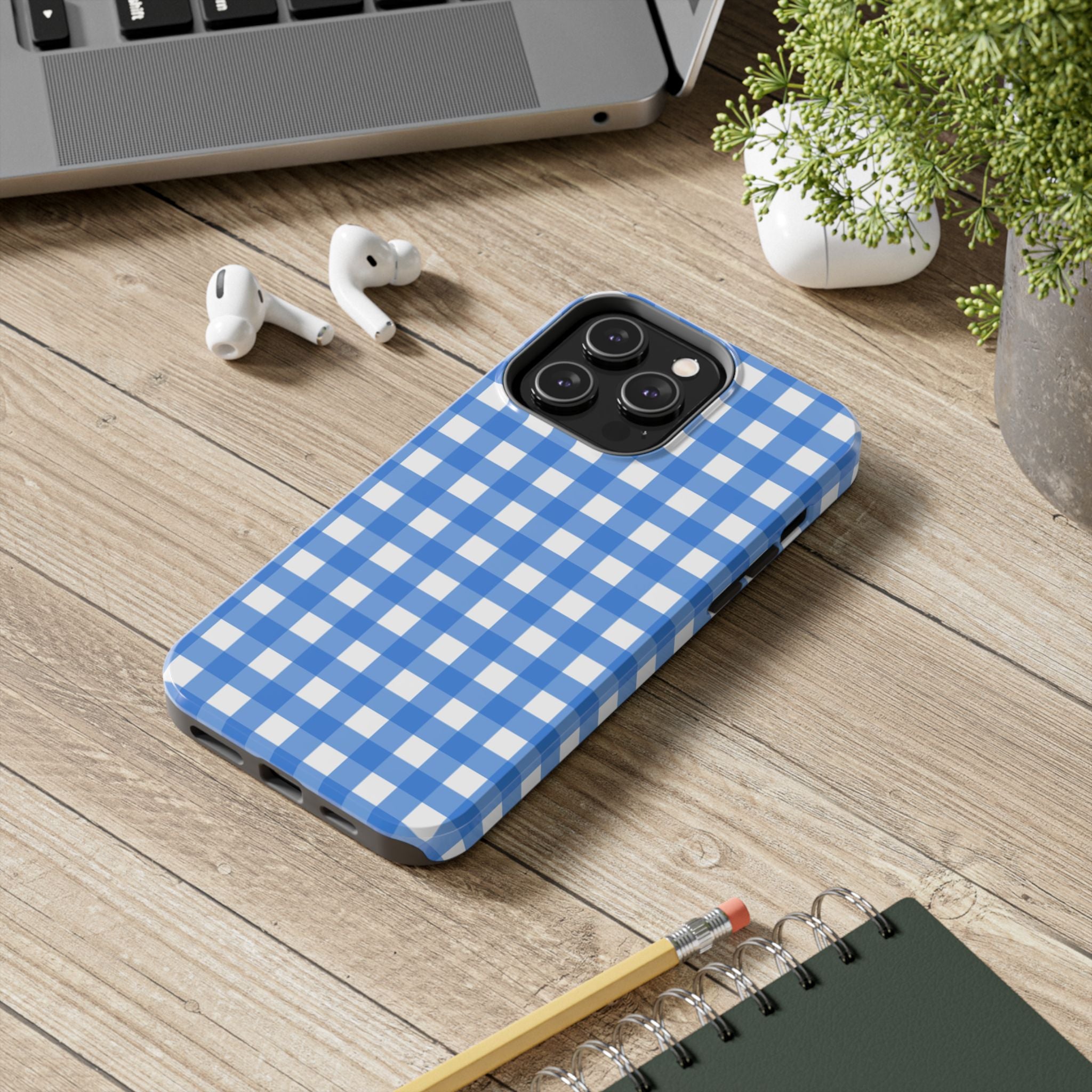 Gingham - Blue