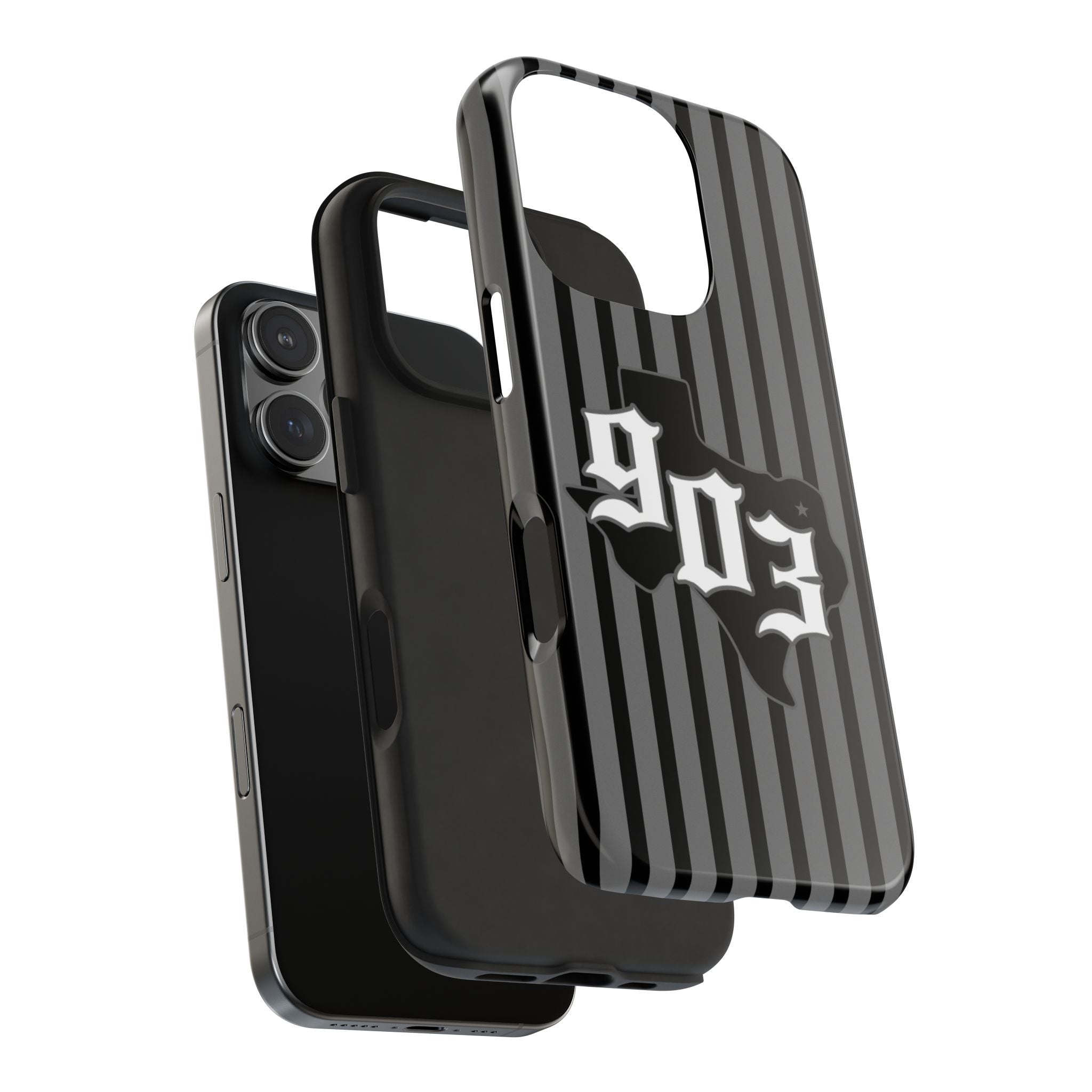 903- Black Pinstripe