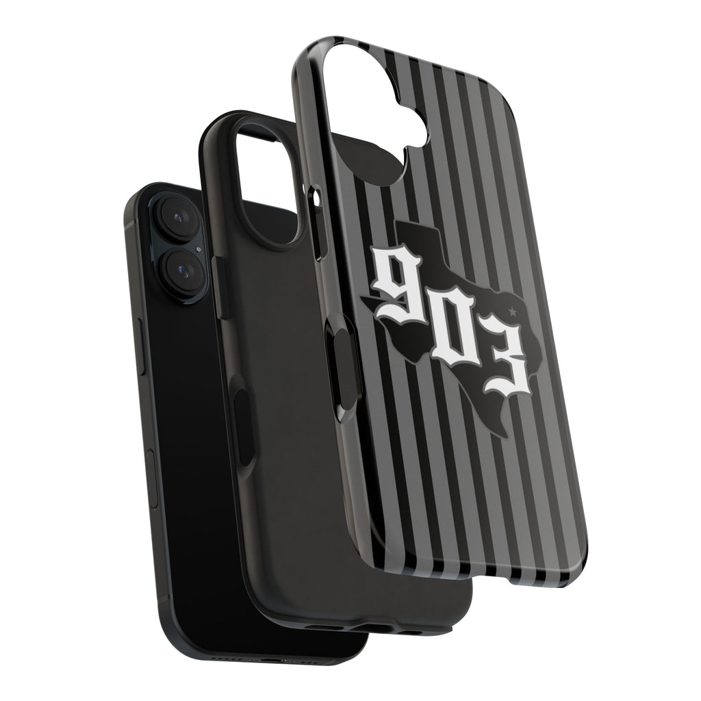 903- Black Pinstripe