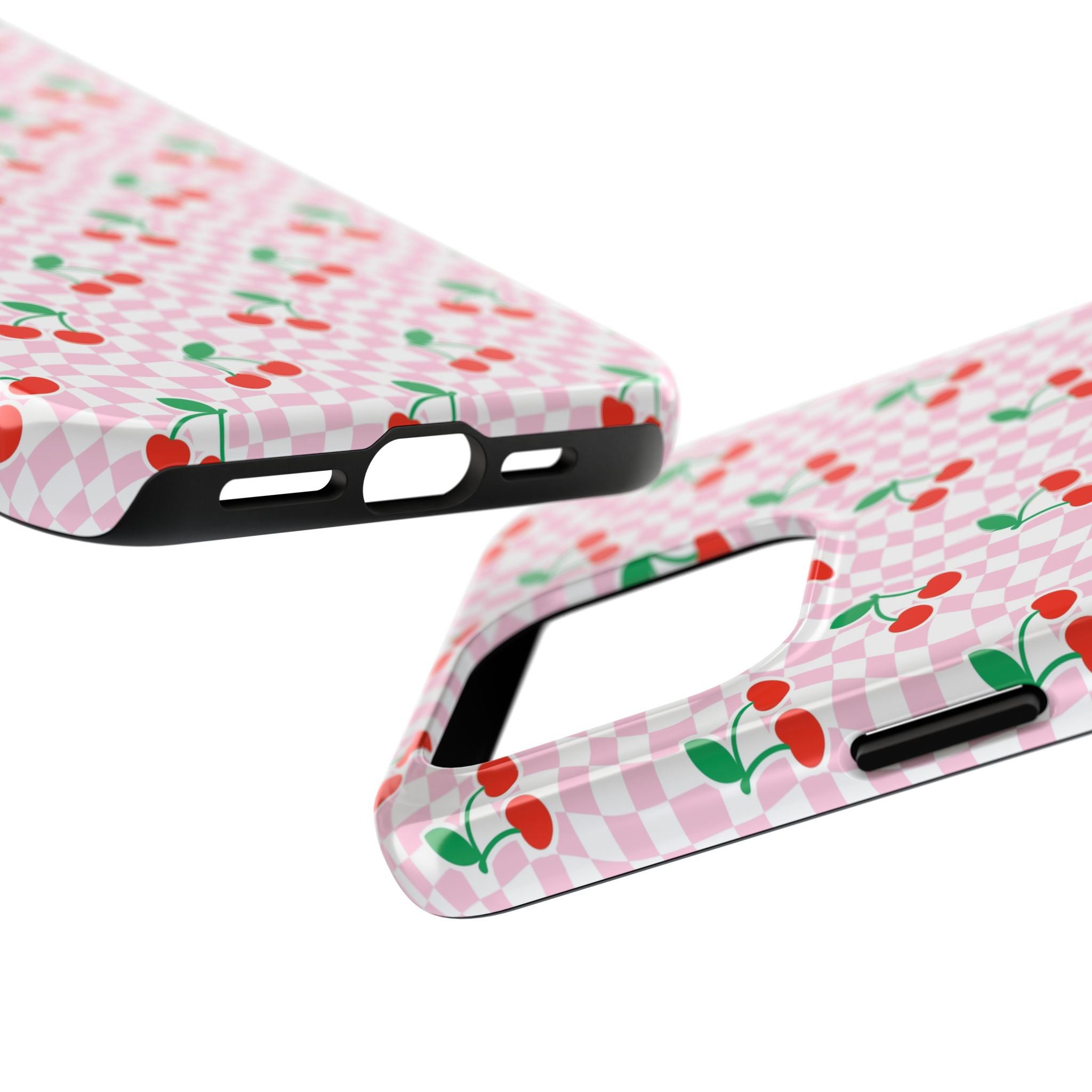 Pink Checkered Cherries