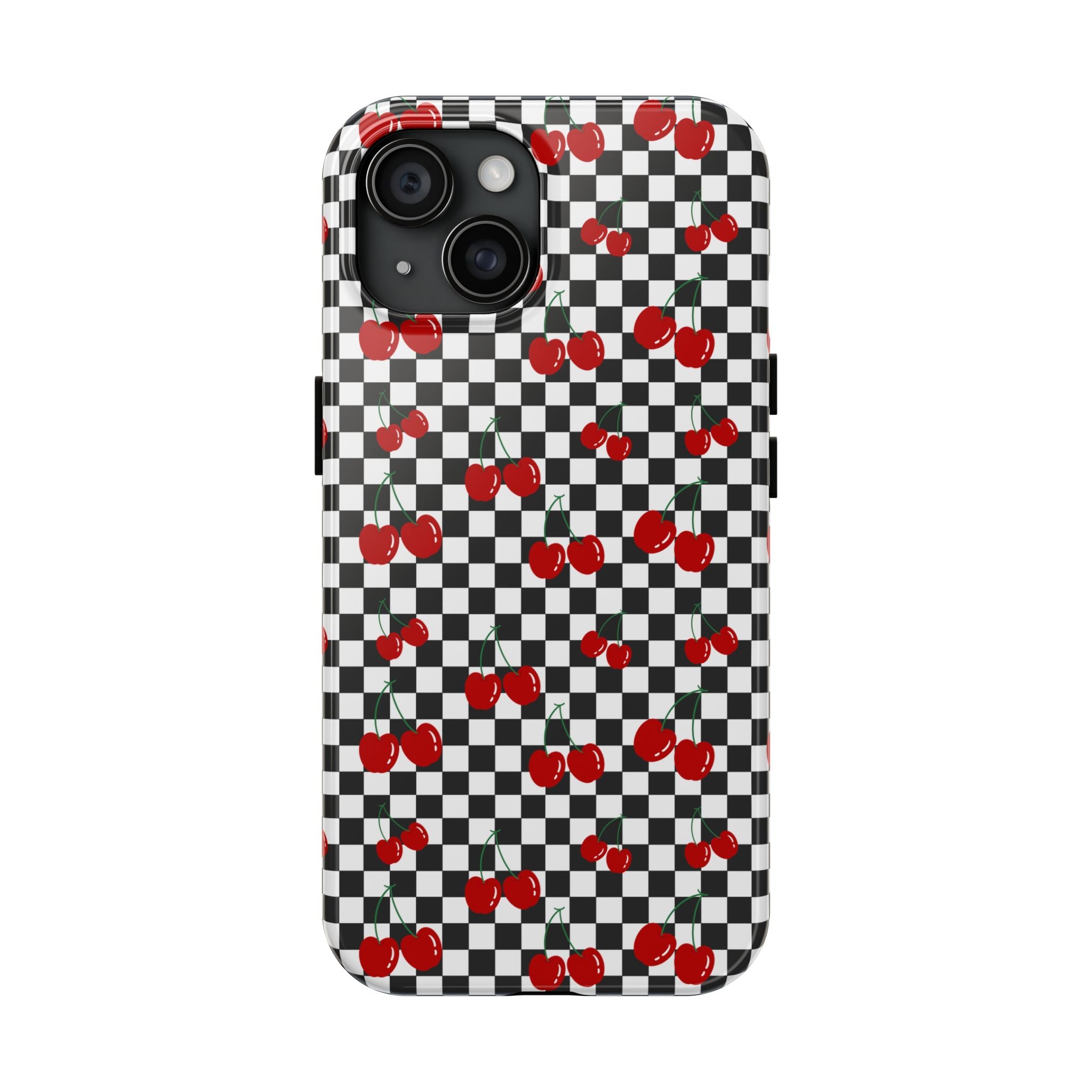 Black and White Checkered Cherries