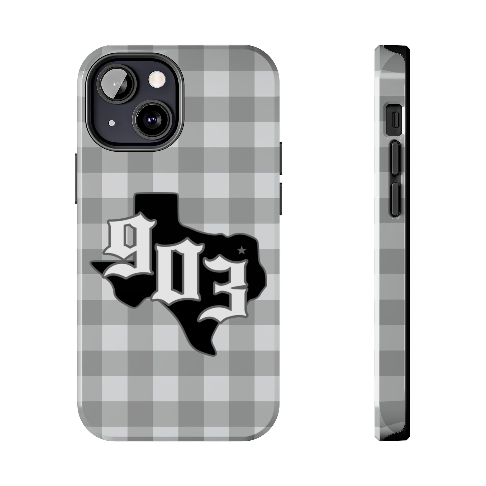 903- Gray Checkered
