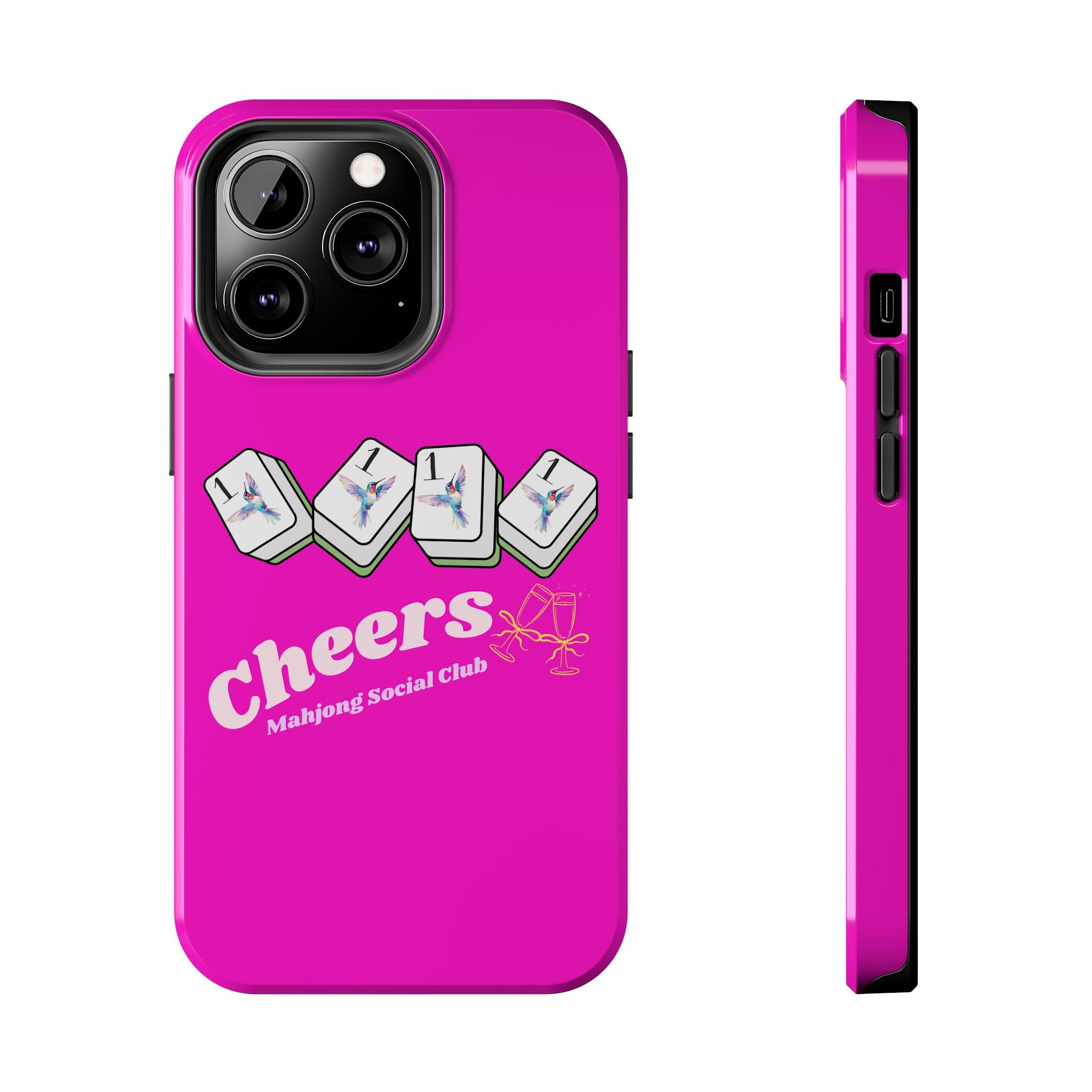 Mahjong Cheers- Pink