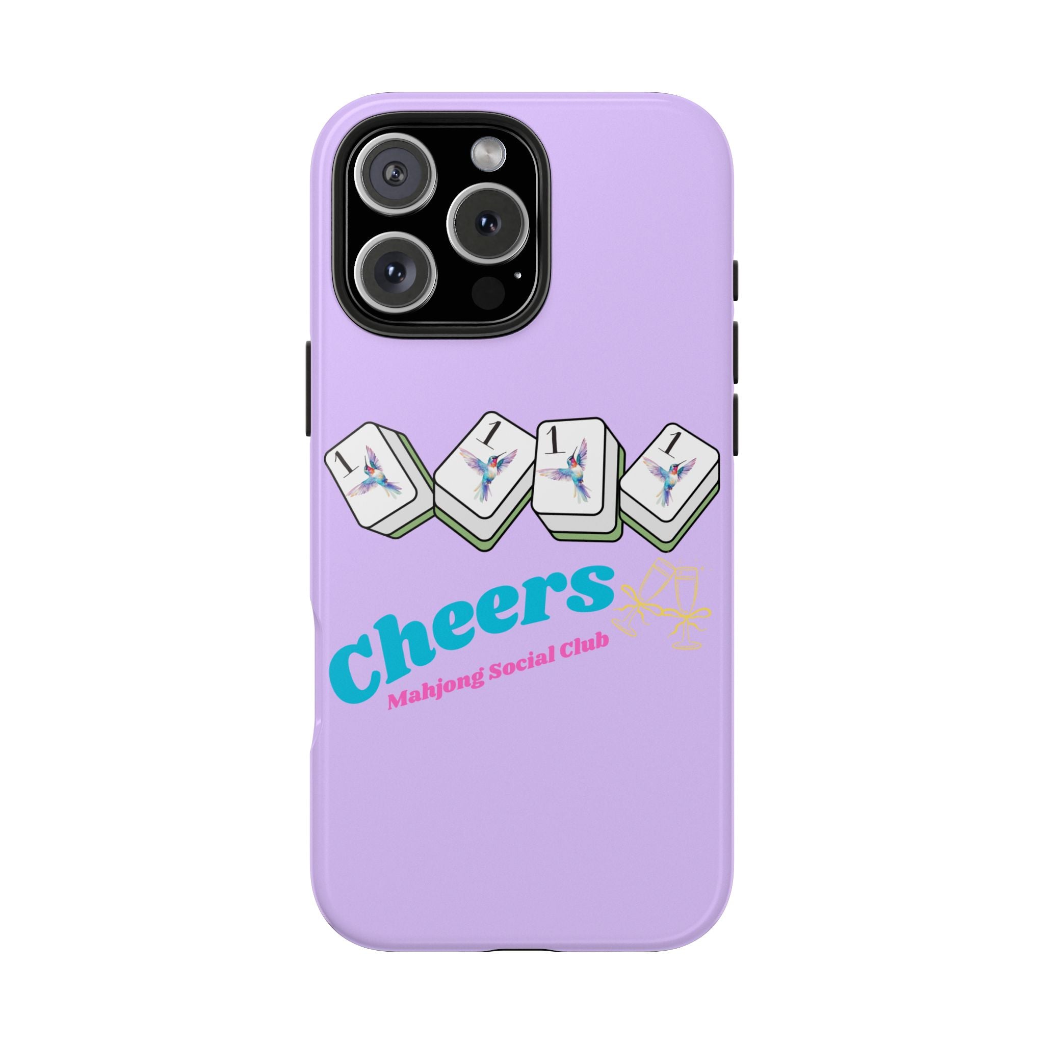 Mahjong Cheers- Purple