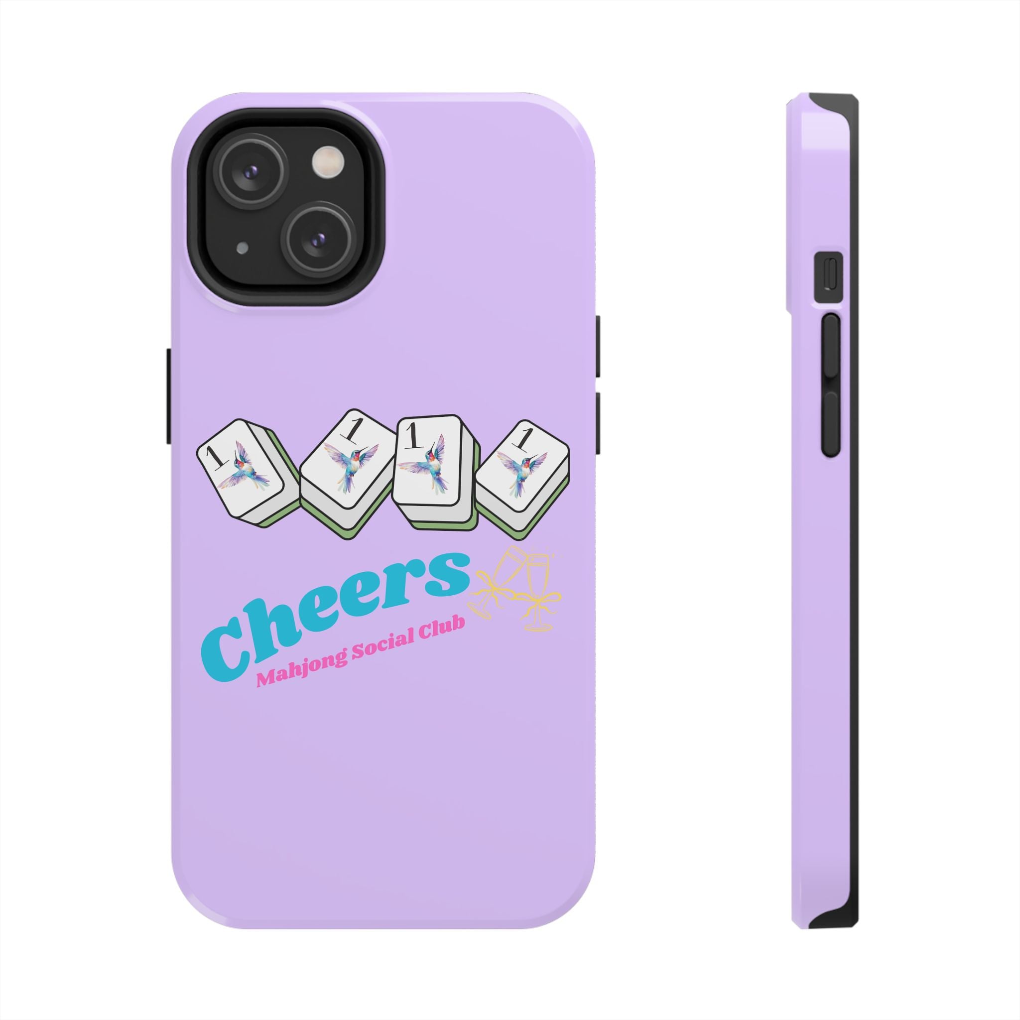 Mahjong Cheers- Purple