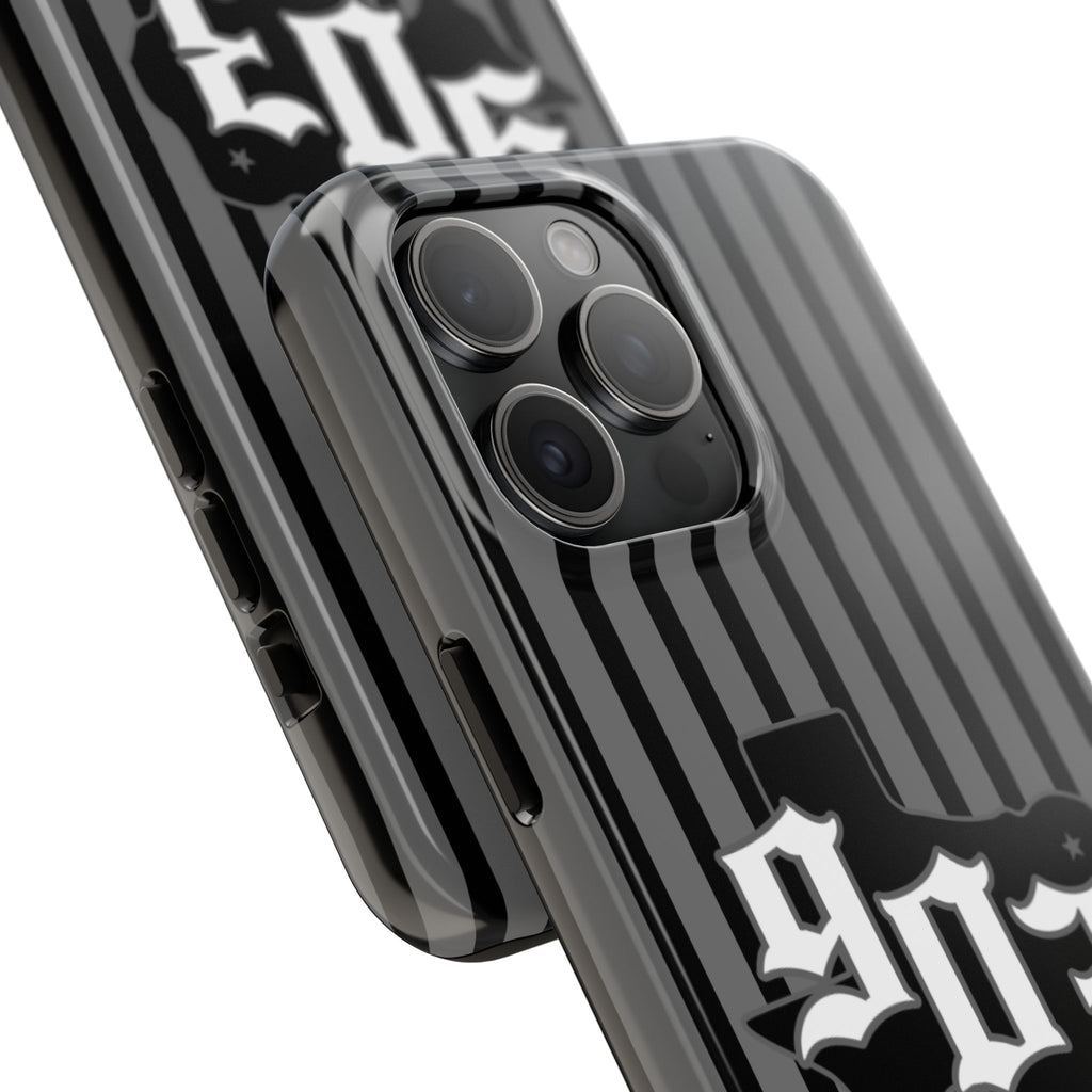 903- Black Pinstripe