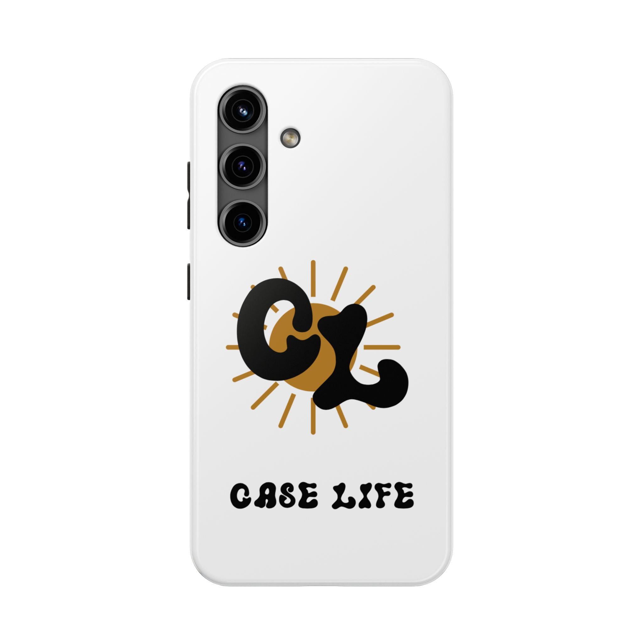 White Case Life Phone Case