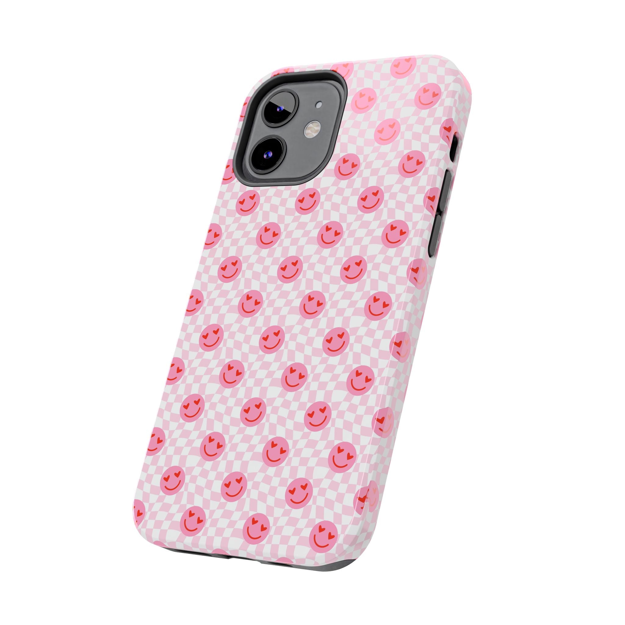 Pink Smiley Phone Case
