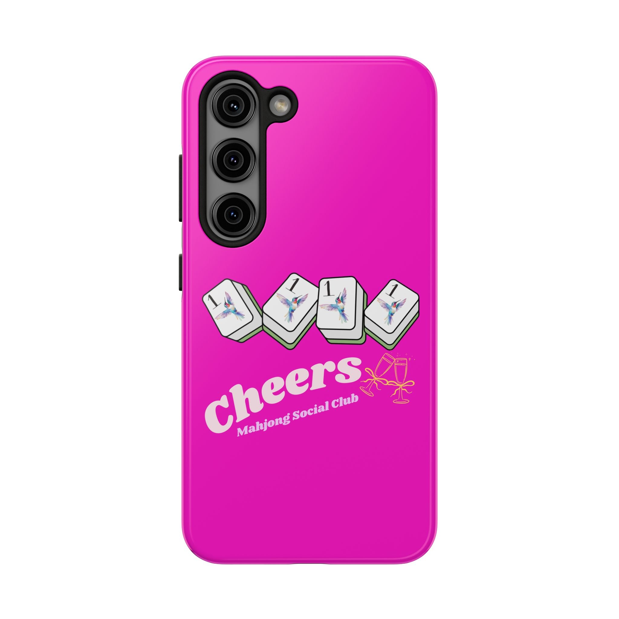 Mahjong Cheers- Pink