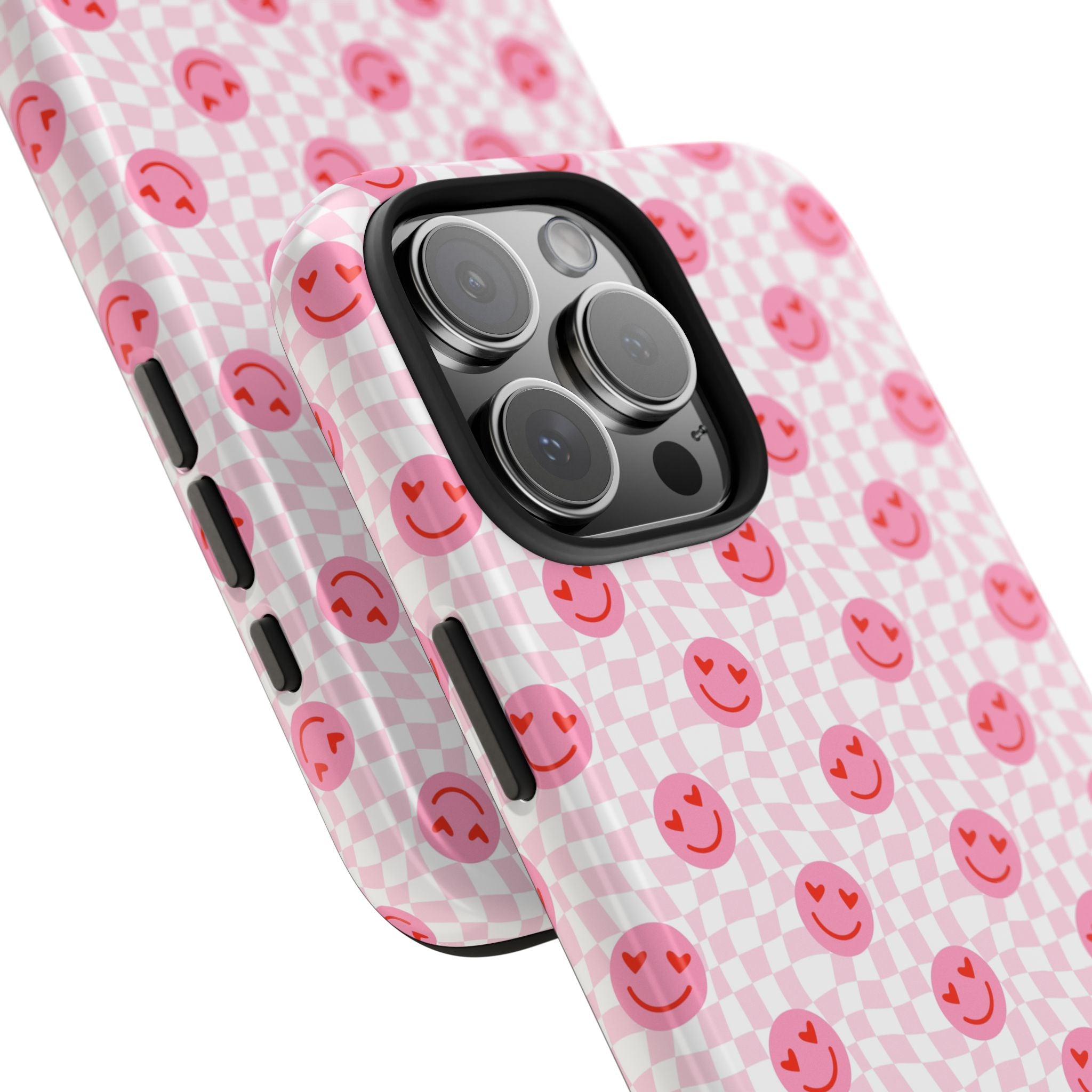 Pink Smiley Phone Case