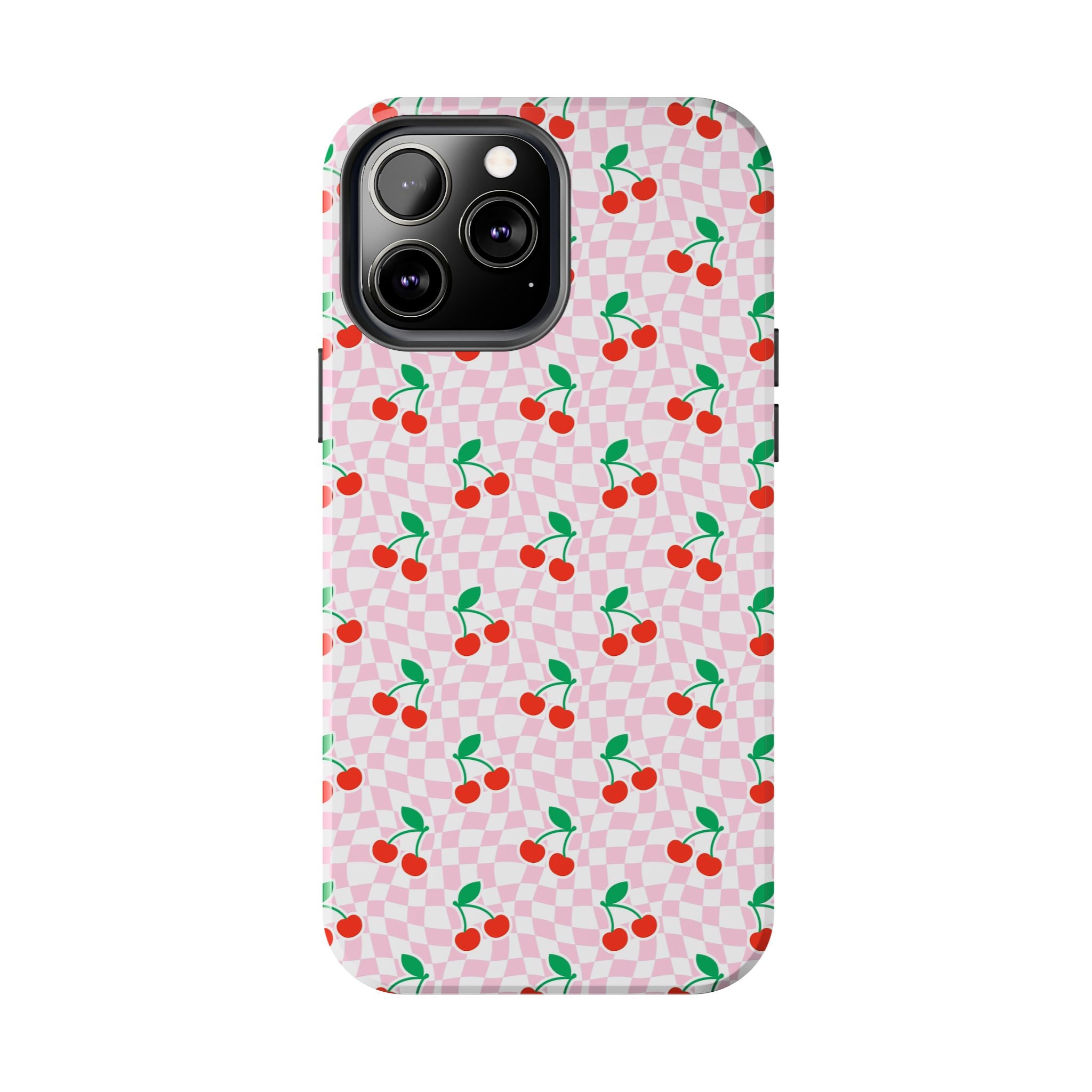 Pink Checkered Cherries