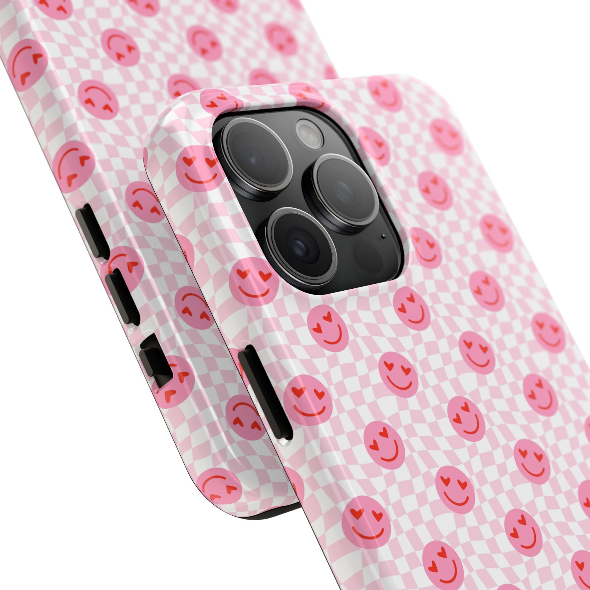 Pink Smiley Phone Case