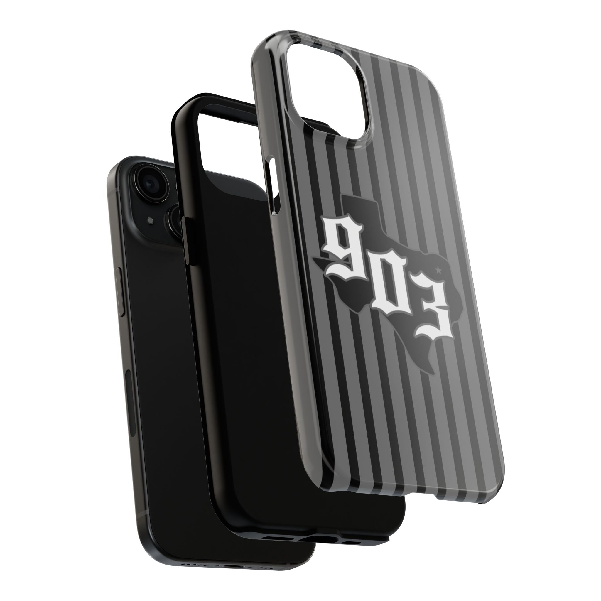 903- Black Pinstripe