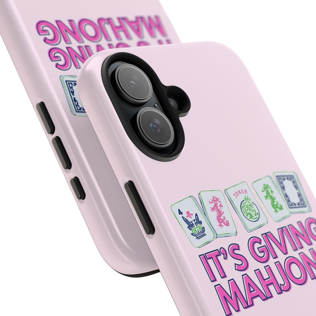 Mahjong- Pink