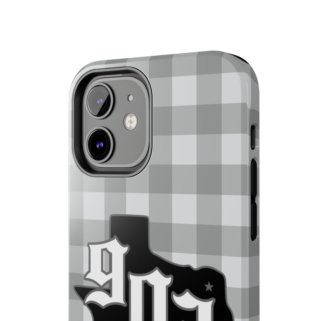 903- Gray Checkered