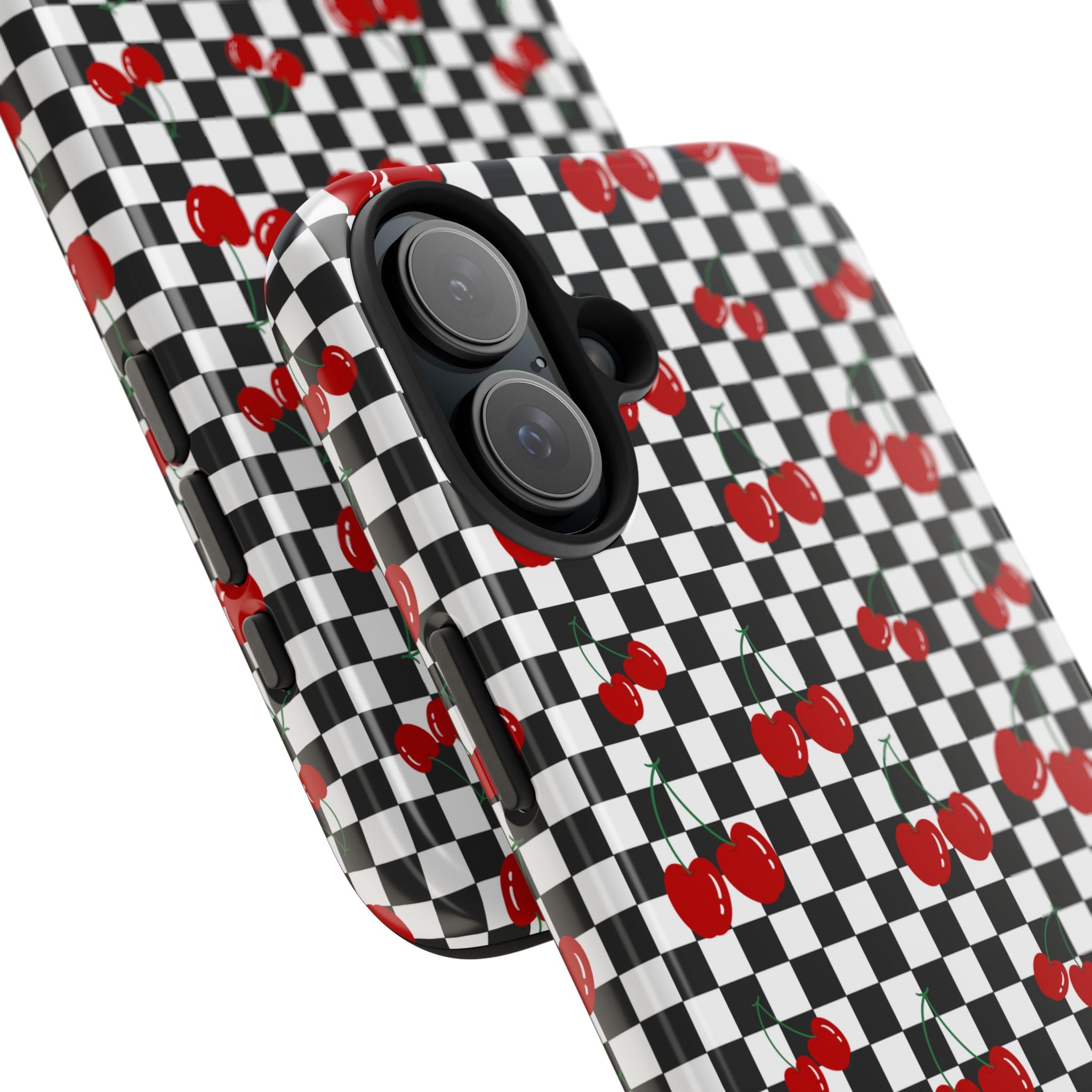 Black and White Checkered Cherries