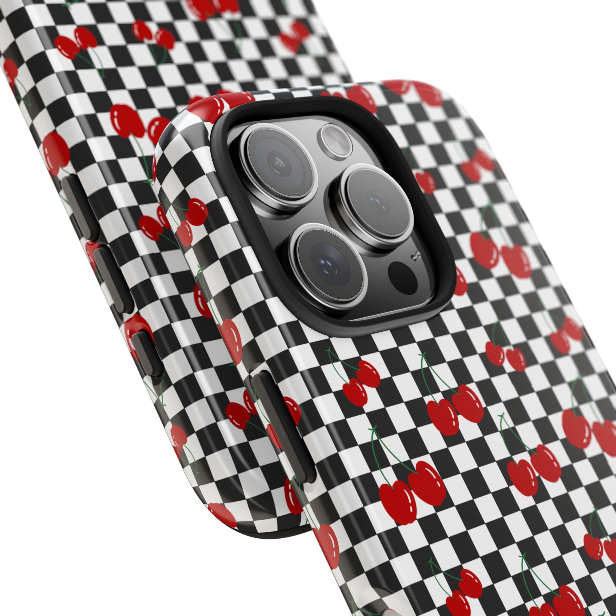 Black and White Checkered Cherries