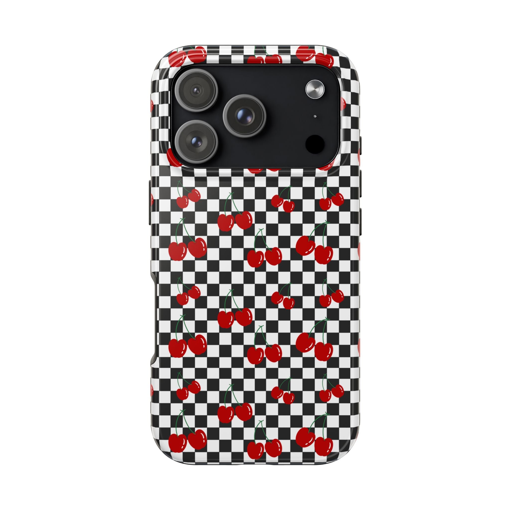 Black and White Checkered Cherries