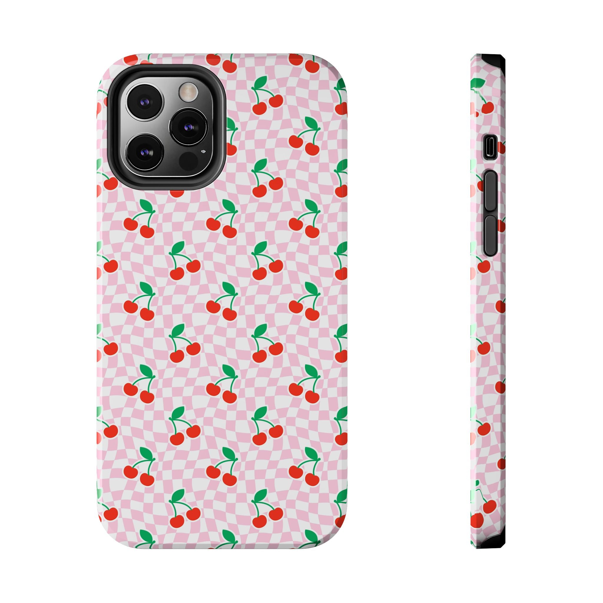 Pink Checkered Cherries