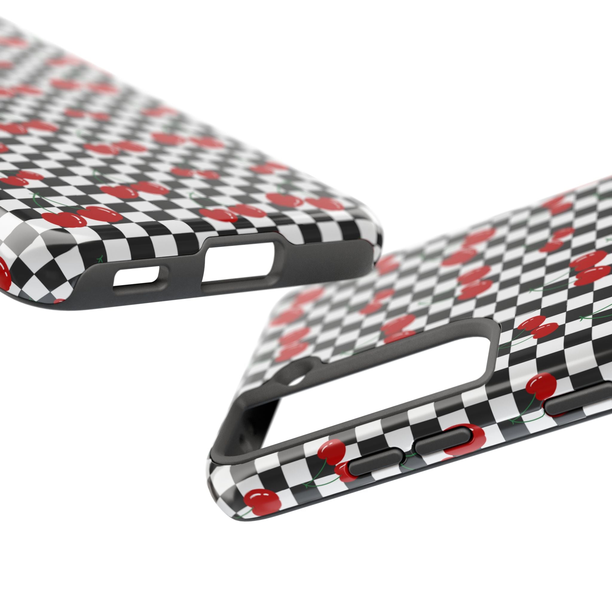 Black and White Checkered Cherries
