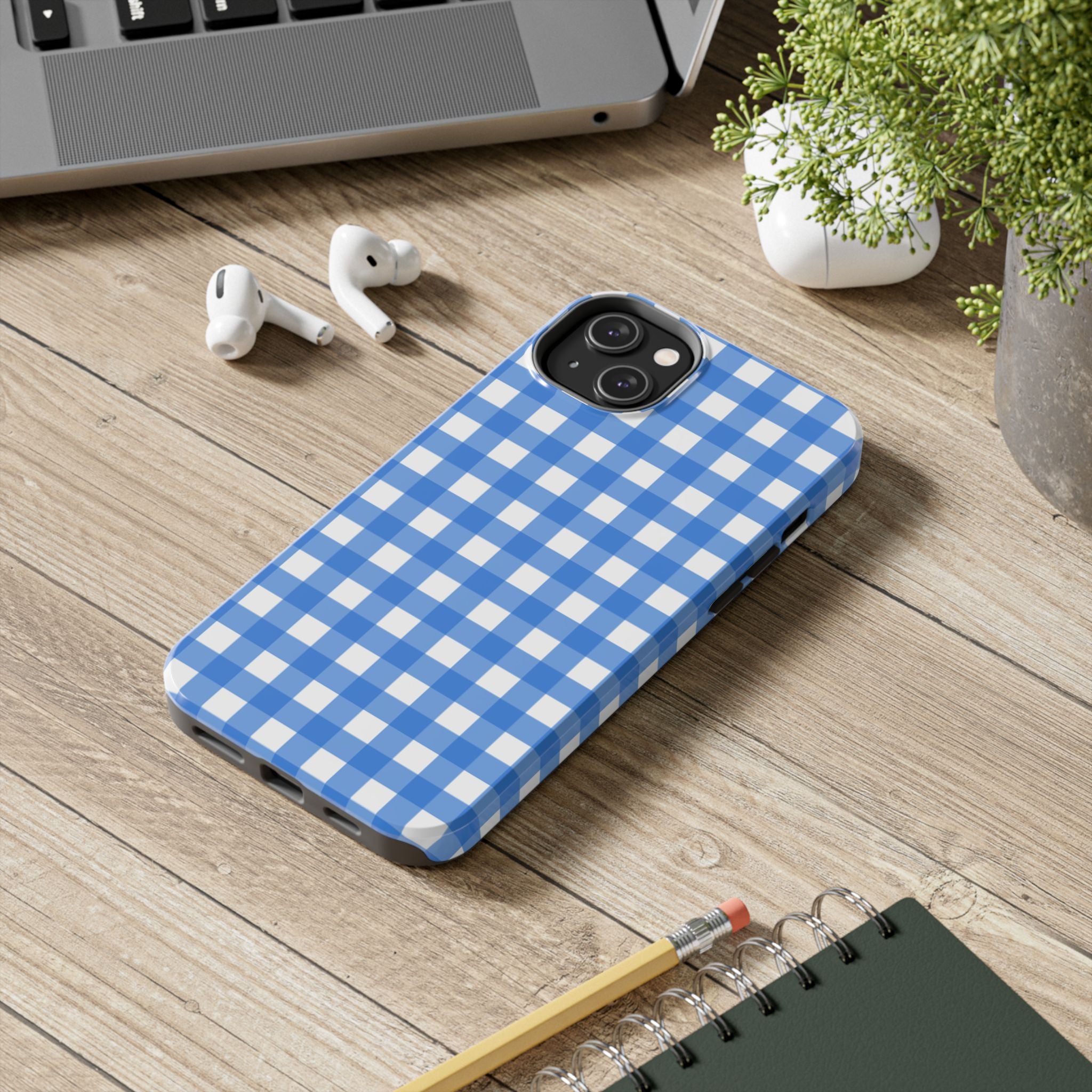 Gingham - Blue