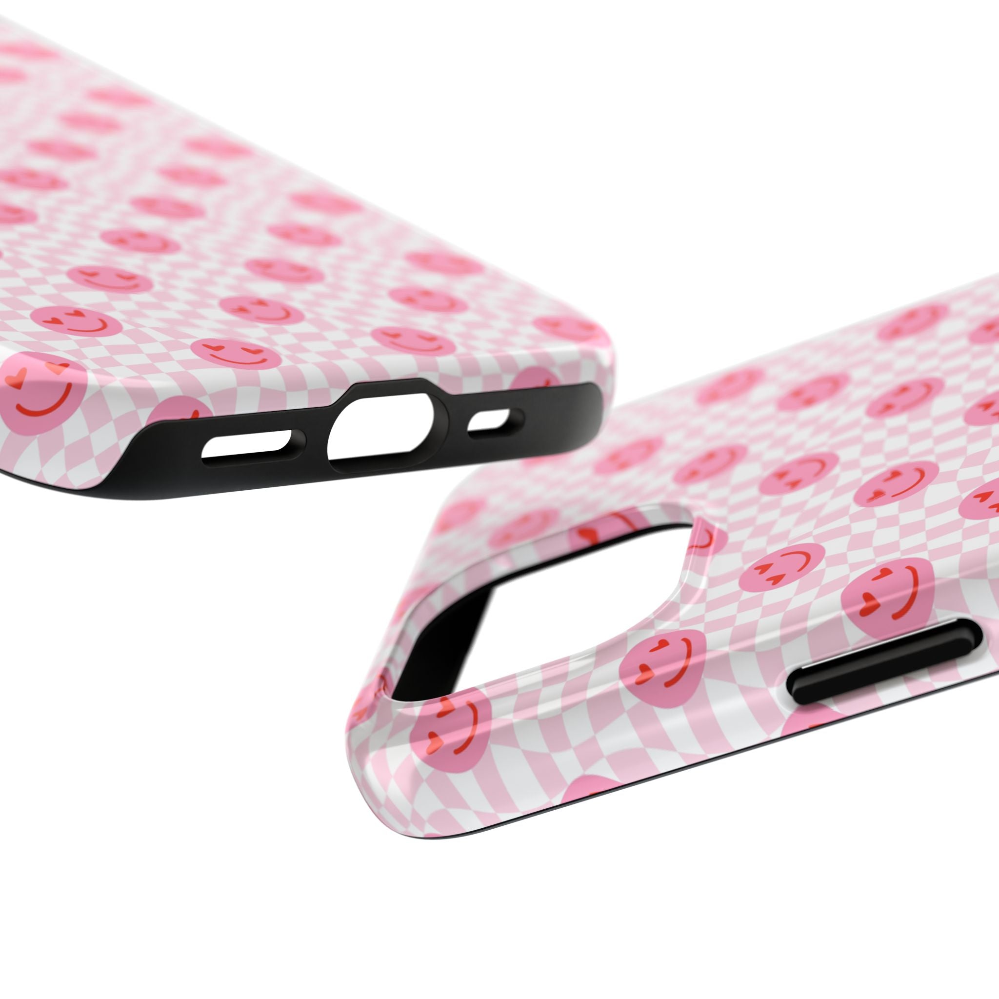 Pink Smiley Phone Case