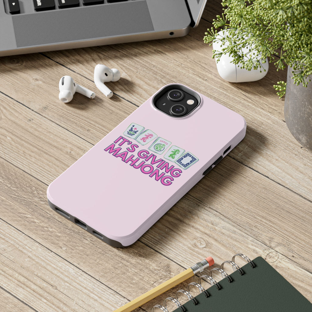 Mahjong- Pink