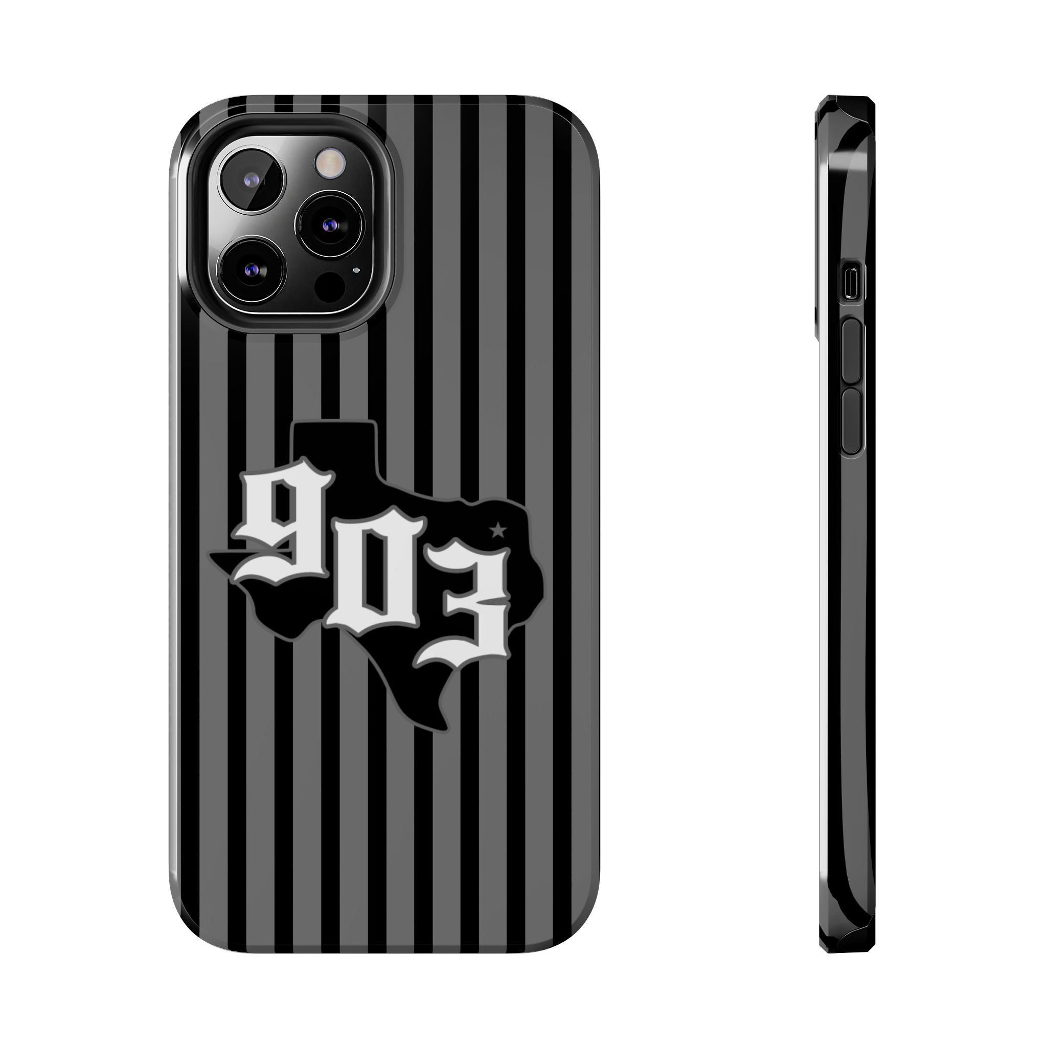903- Black Pinstripe