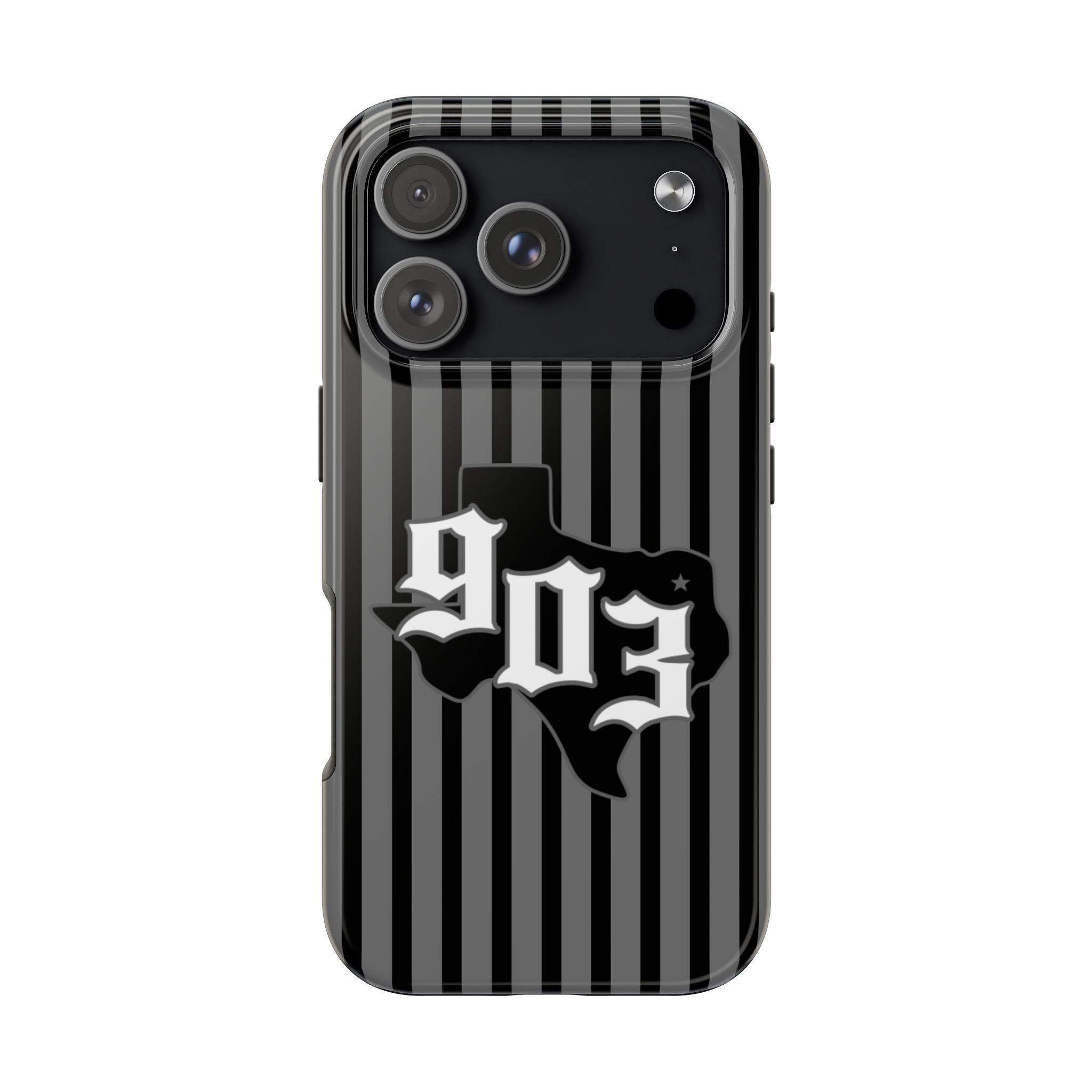 903- Black Pinstripe