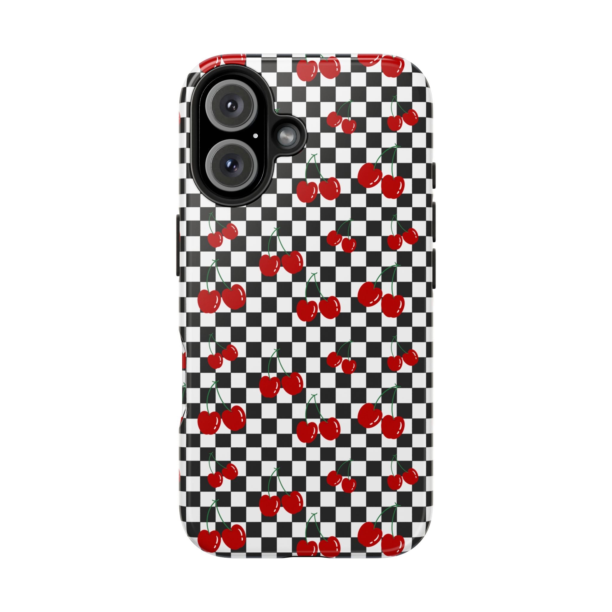 Black and White Checkered Cherries