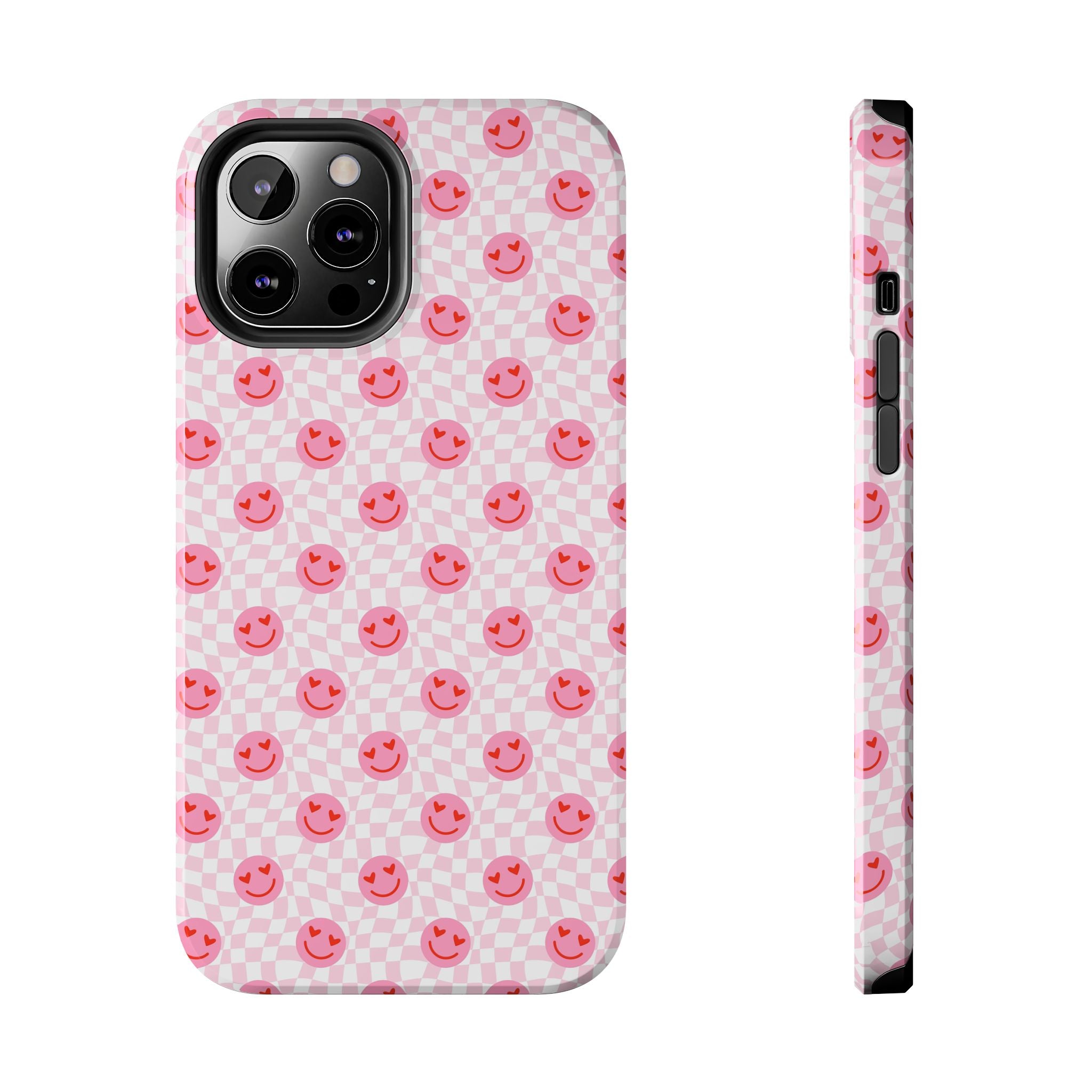 Pink Smiley Phone Case