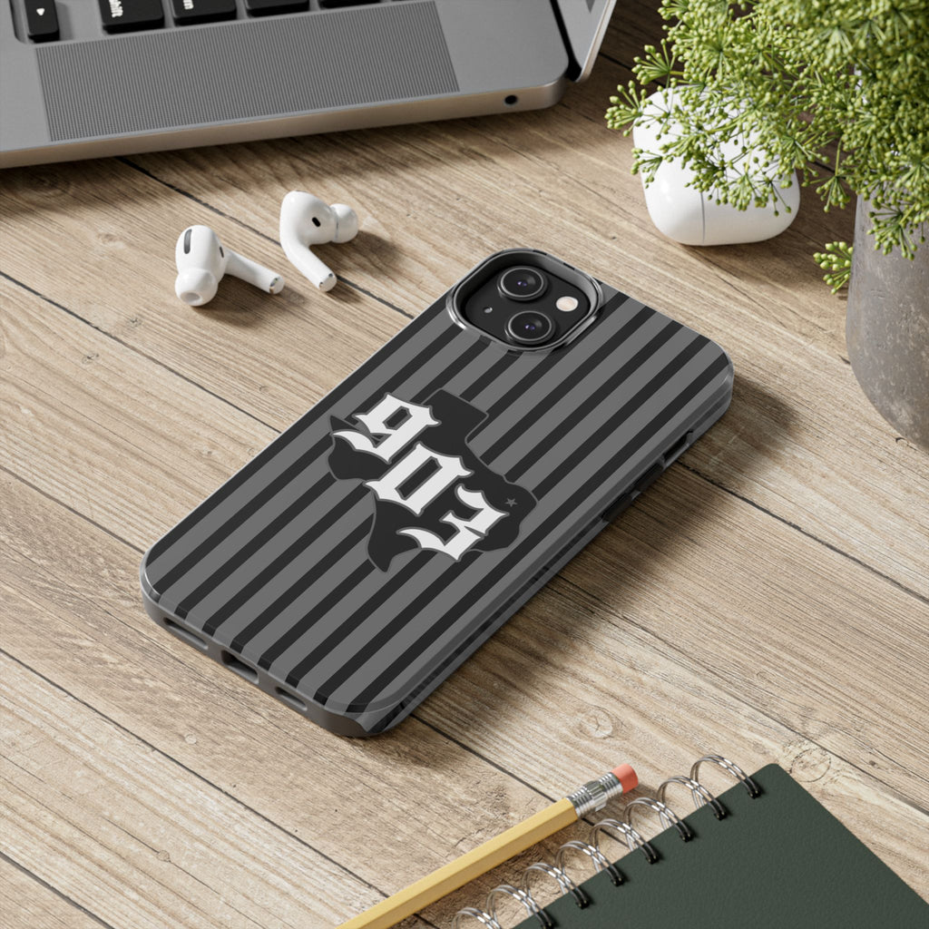 903- Black Pinstripe