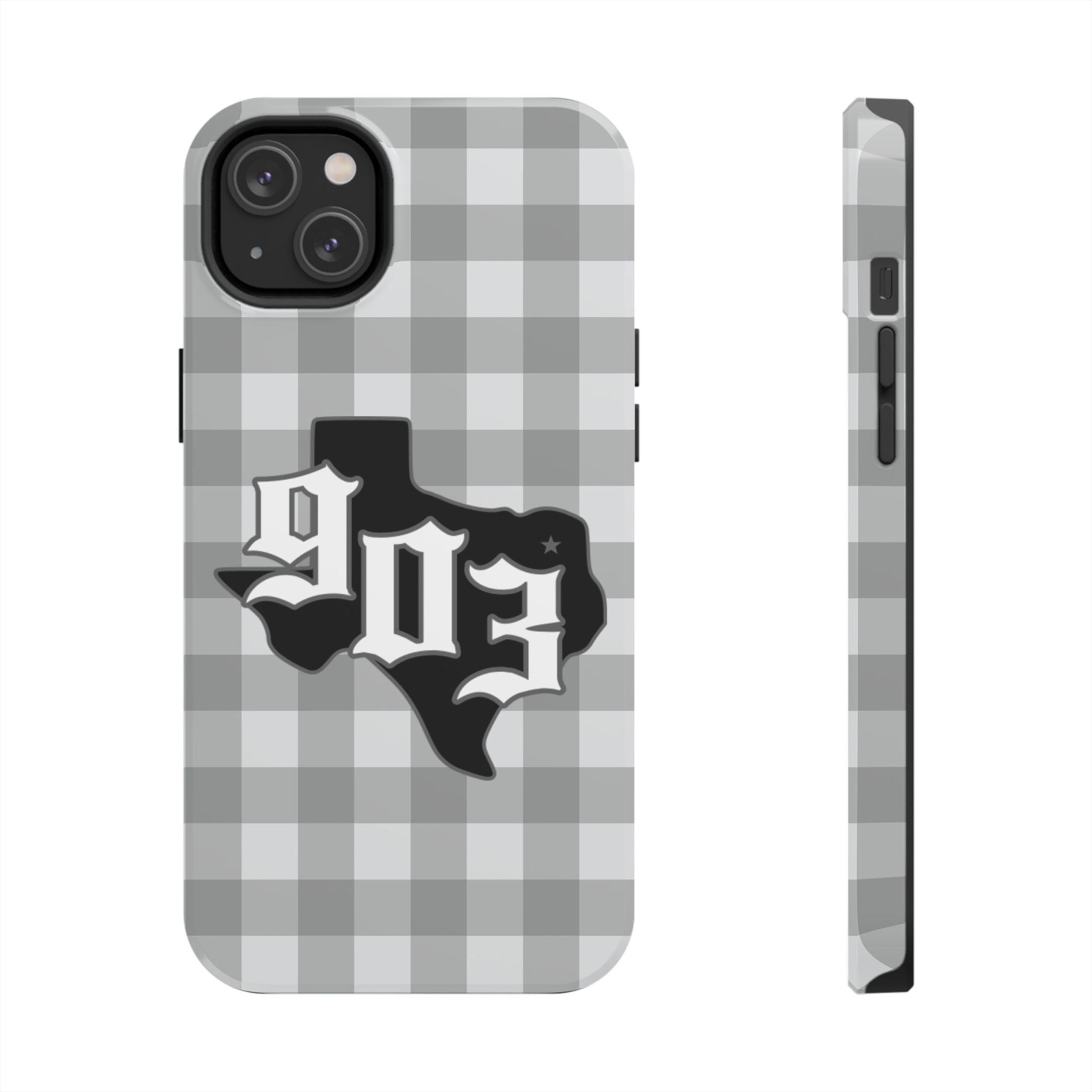 903- Gray Checkered