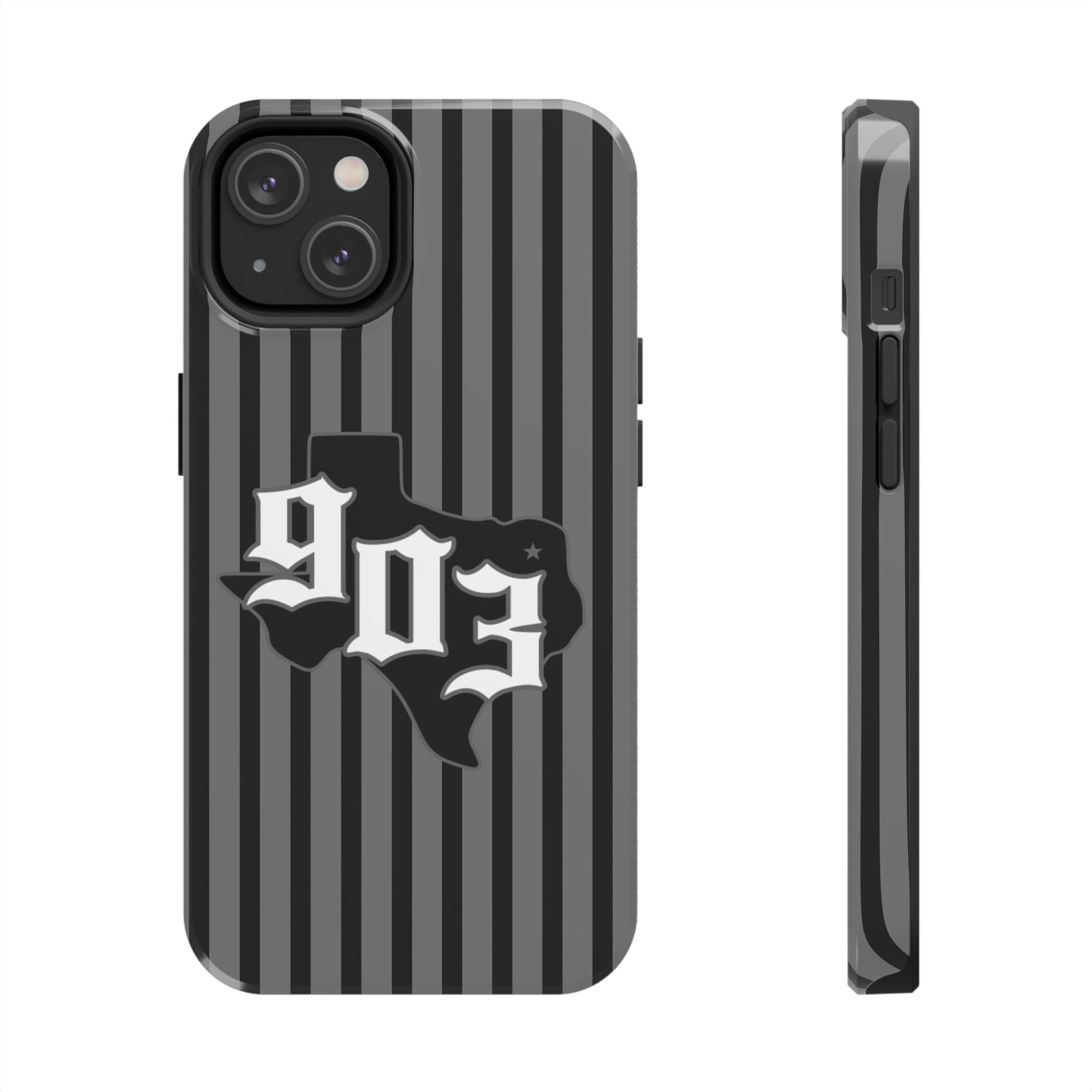 903- Black Pinstripe