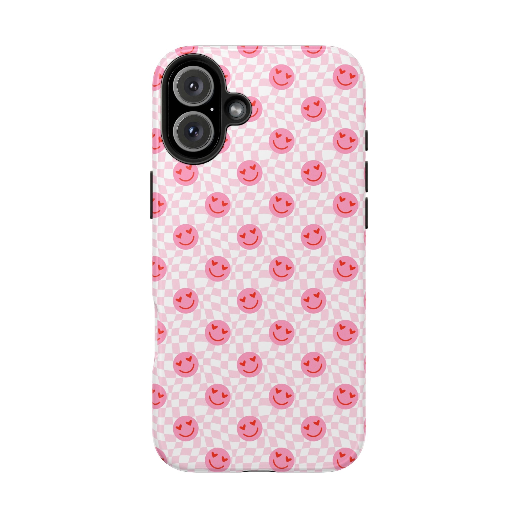 Pink Smiley Phone Case