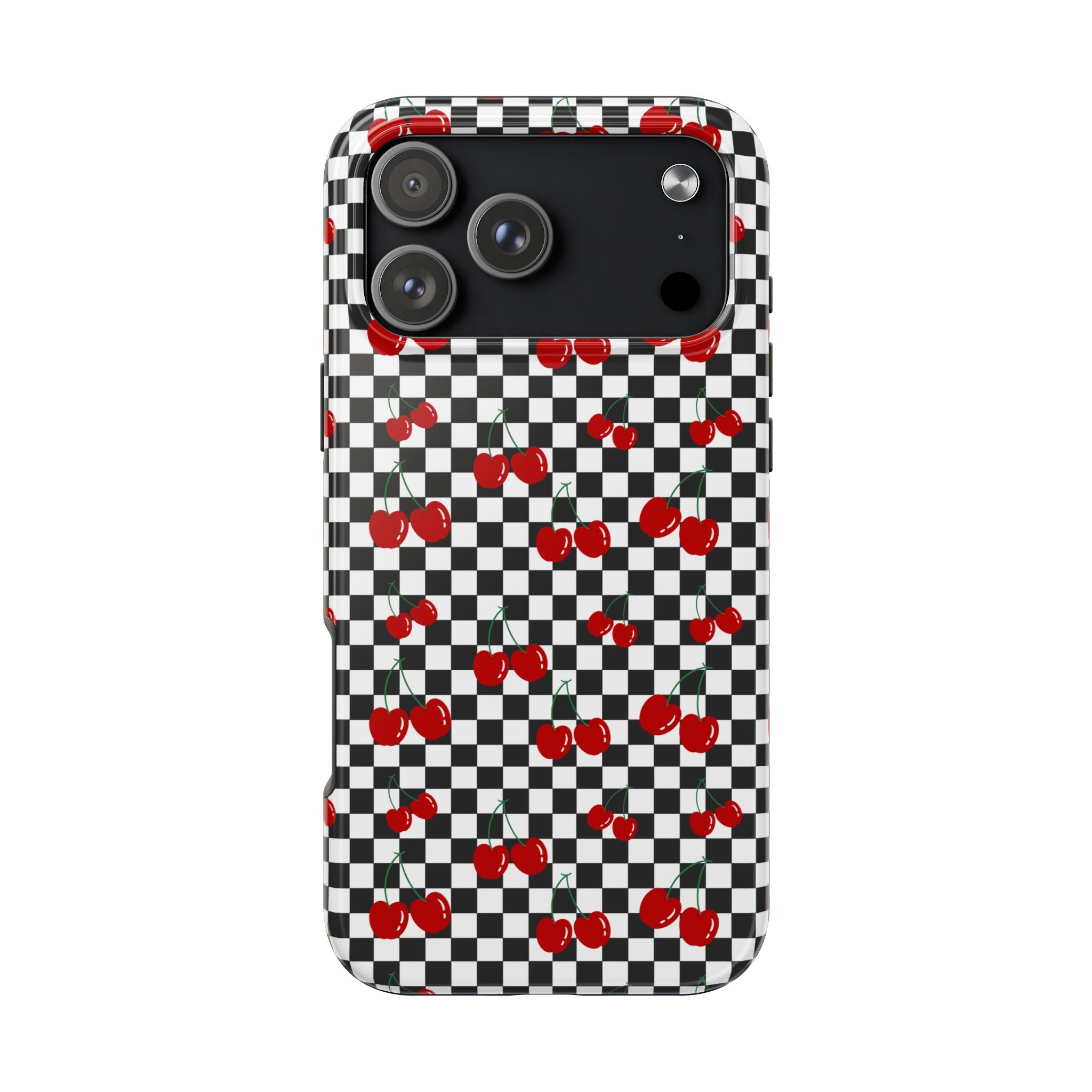 Black and White Checkered Cherries
