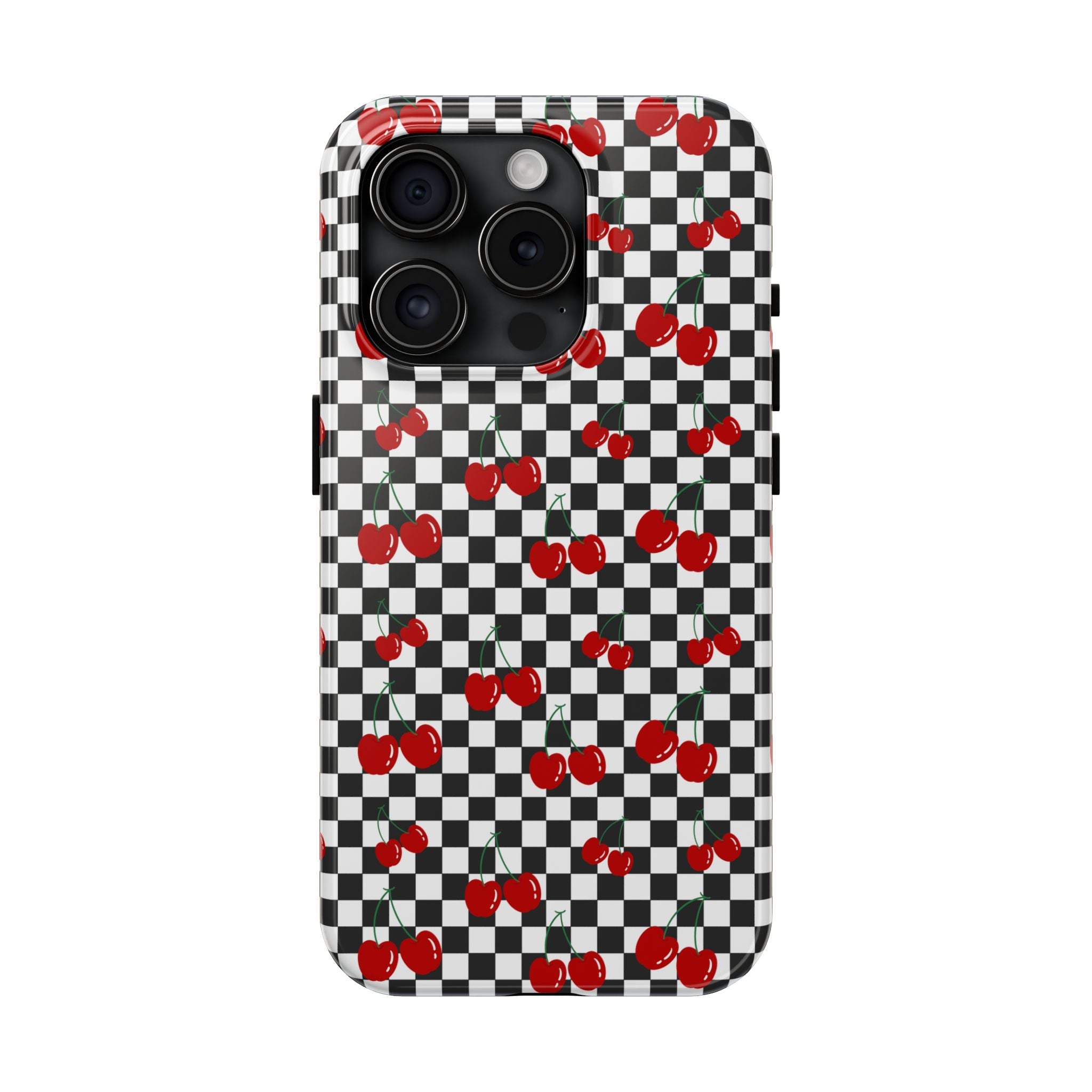 Black and White Checkered Cherries